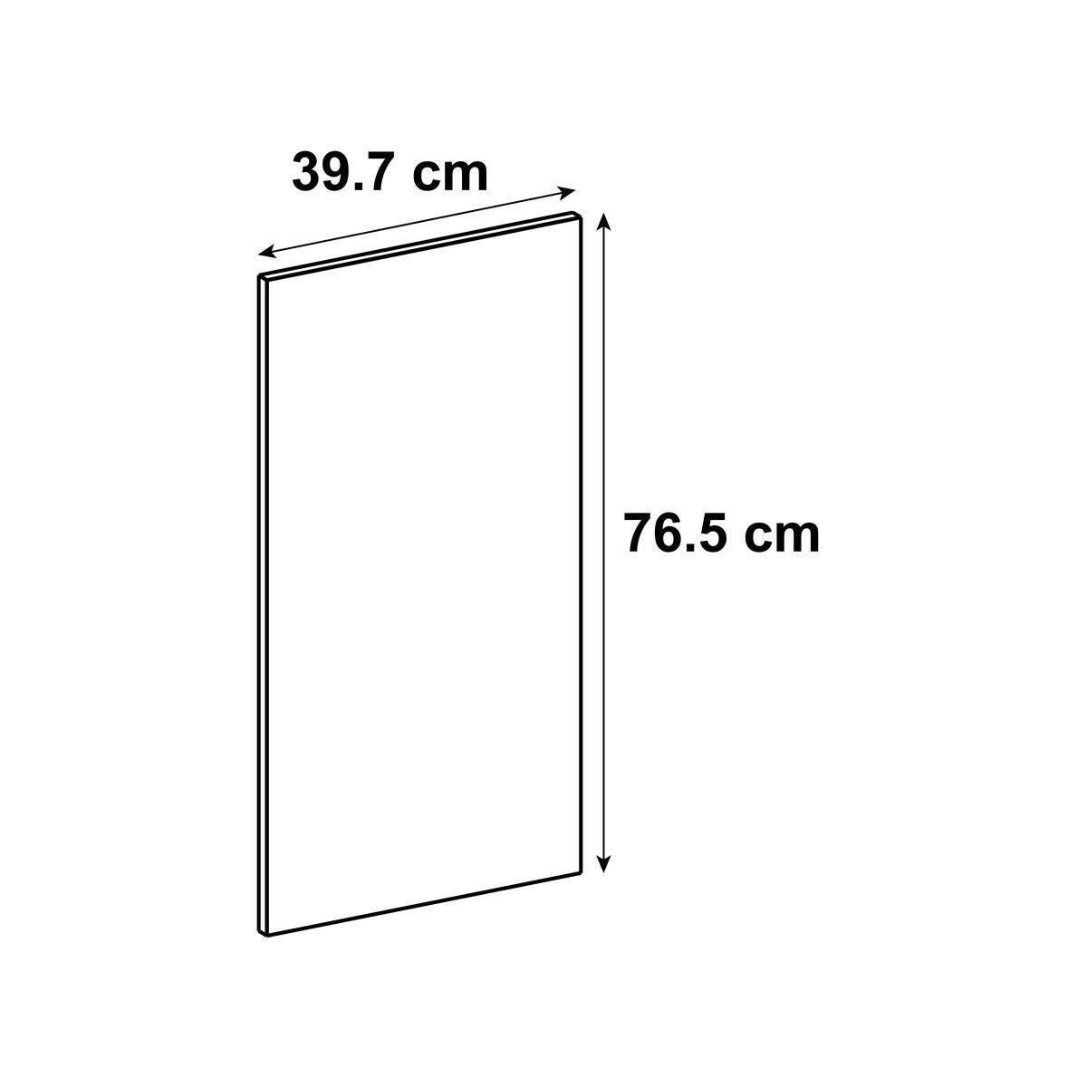 Porte de cuisine Vienne gris vert mat H.76.5 x l.39.7 cm - 7
