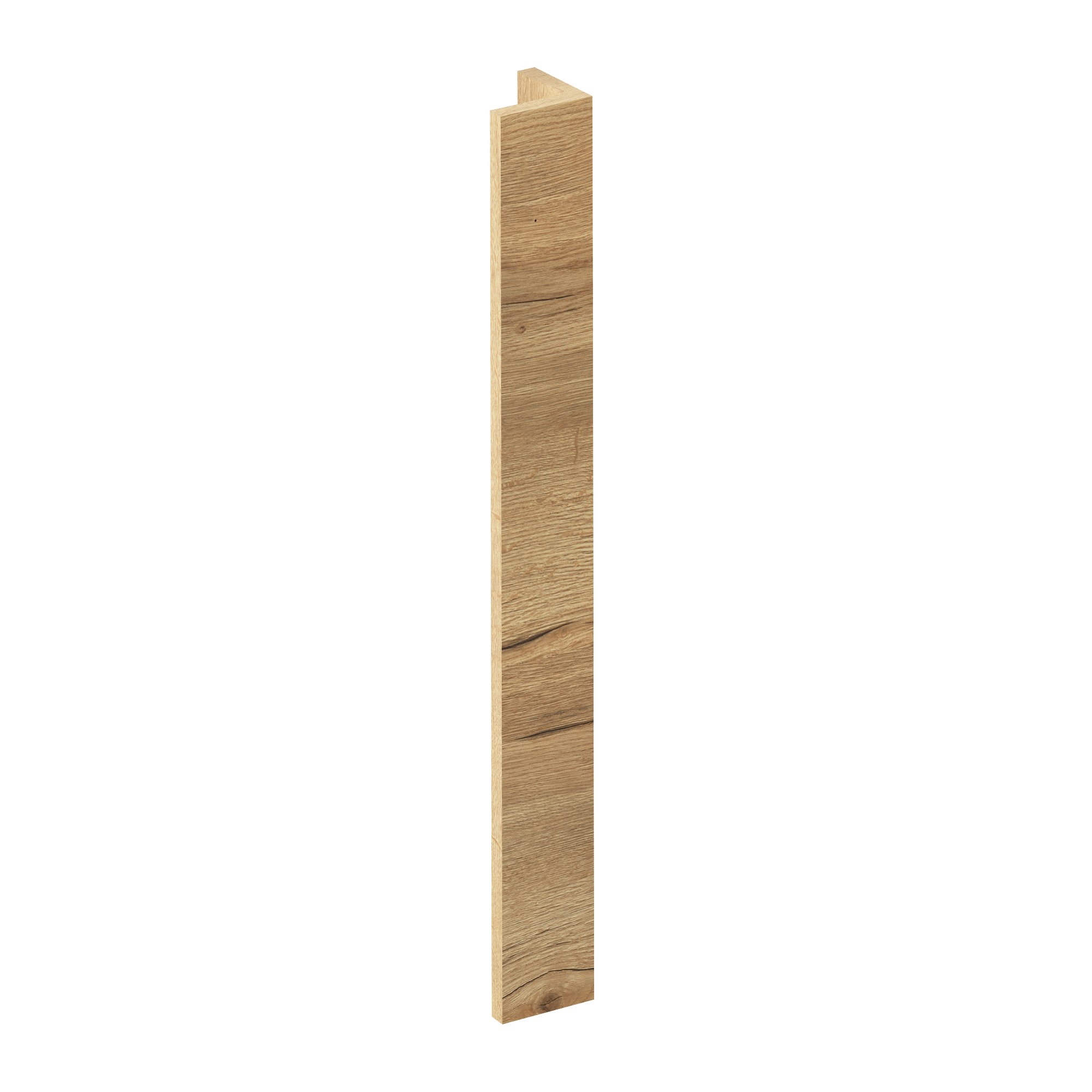 Fileur d'angle chêne H.76.8 cm x L.9 cm x Ep.19 mm - 6