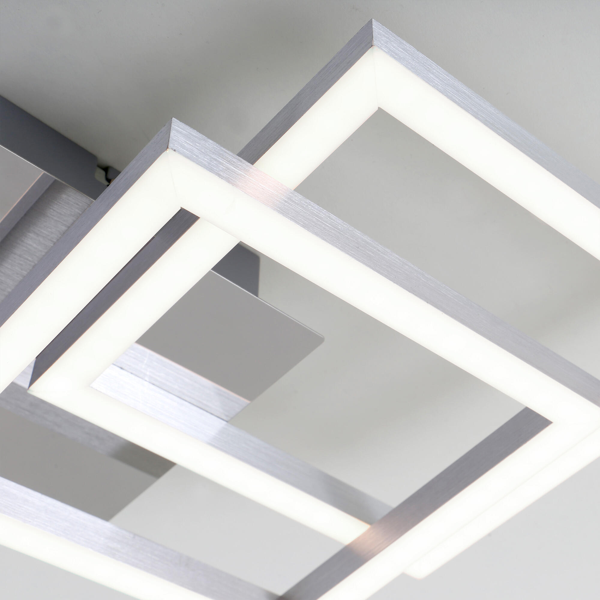 Plafoniera LED Frames argento IP20, 1200 lumen - 3