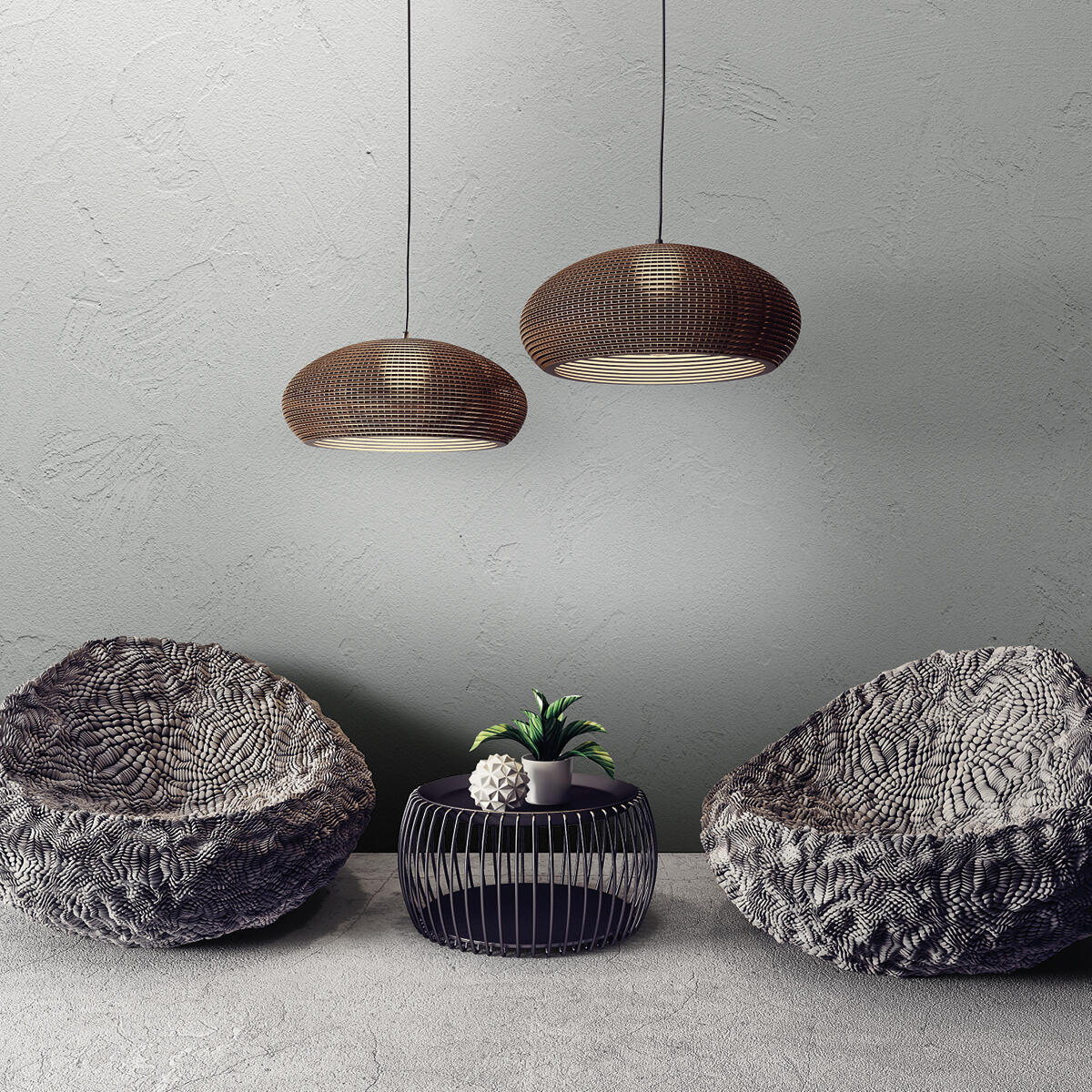 Pittura decorativa Cemento GECKOS effetto cemento grigio 3 grigio 3 2 l - 2