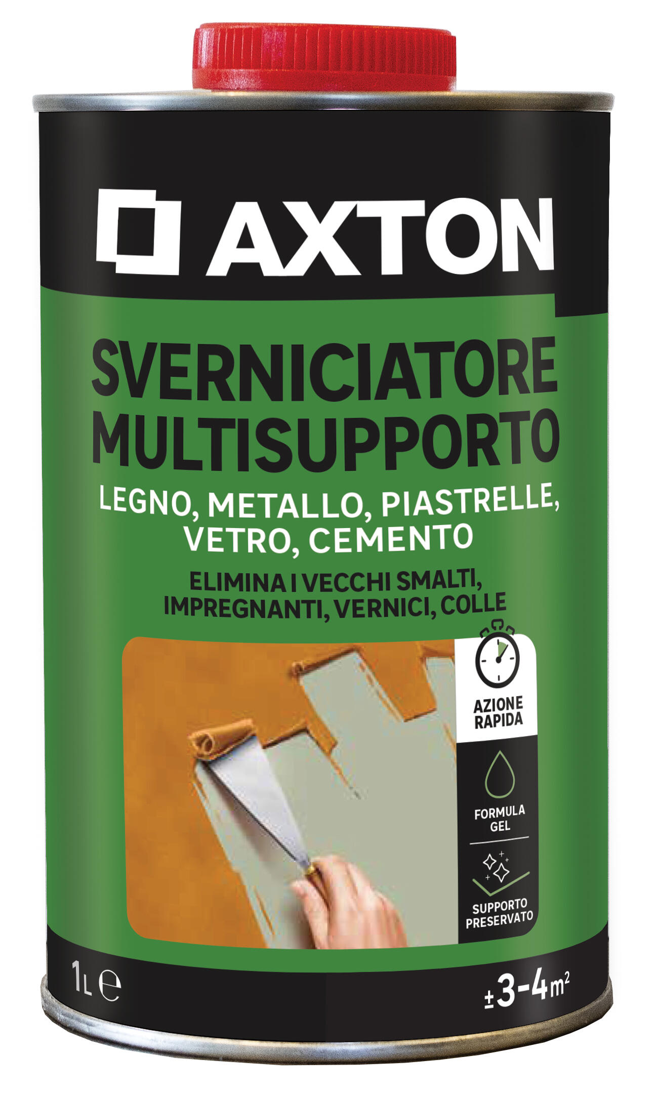 Sverniciatore Chimico Per Metallo – Rimuove Vernice Da Auto E Mobili, 3 Pezzi - 3