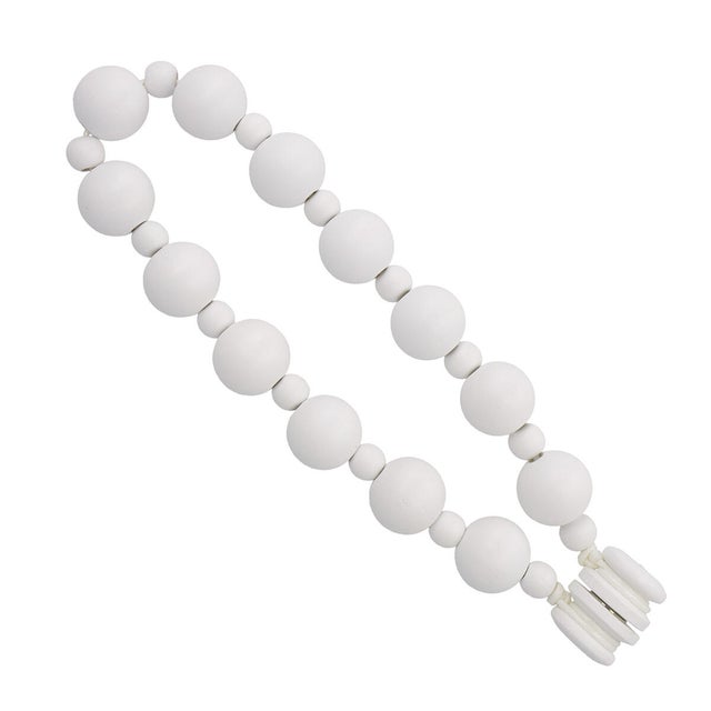 Fermaglio per tenda con magnete Pall bianco