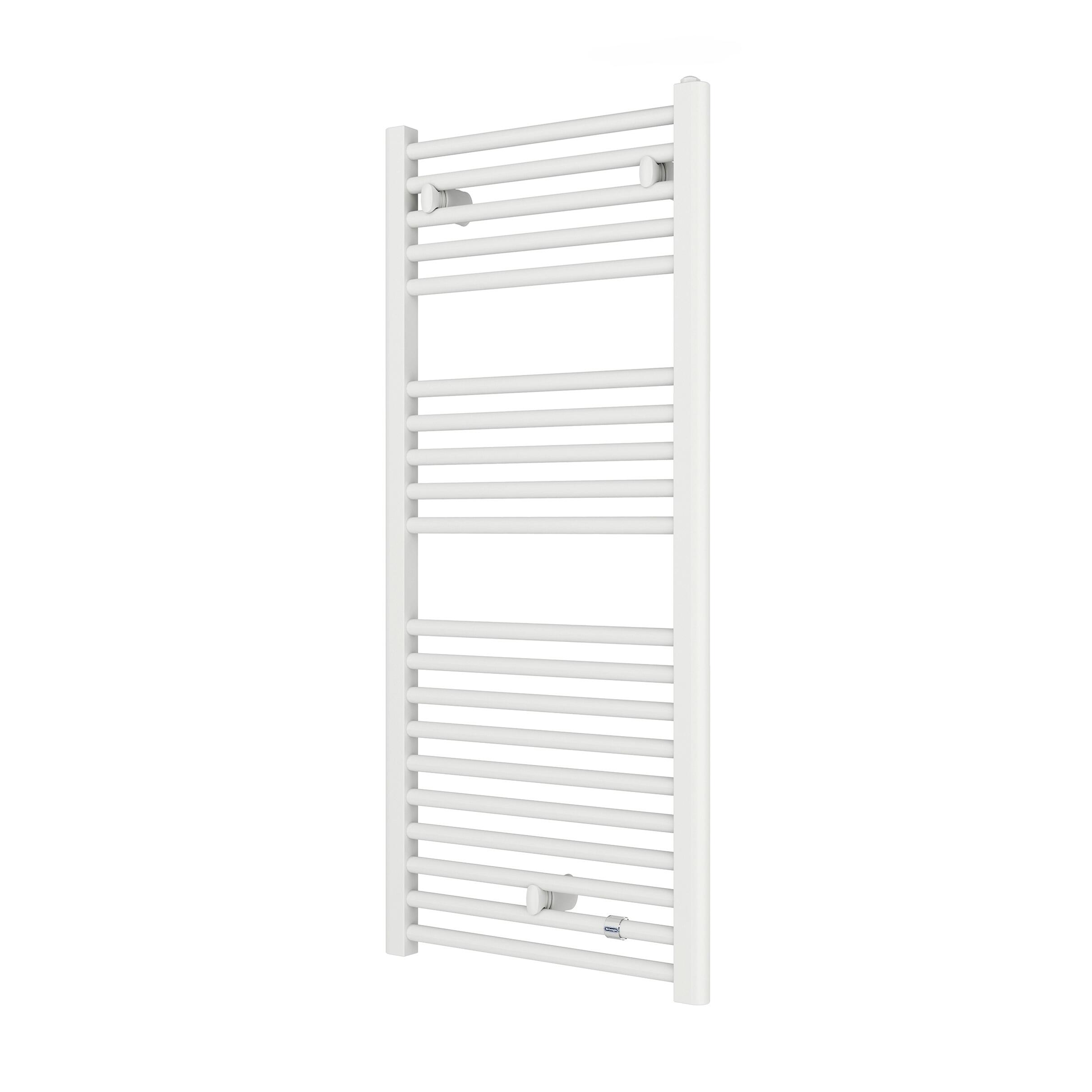 Termoarredo bagno DE'LONGHI 120x50 cm interasse 450 mm bianco serie Kiara - 2