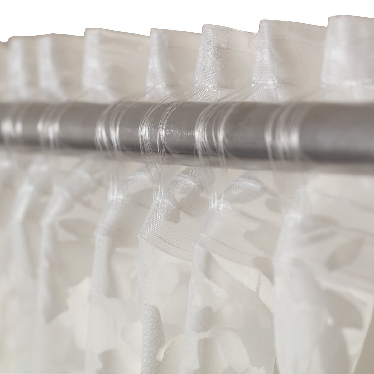 Tenda Gladys blue/azzurro, passanti nascosti 140x295 cm - 5