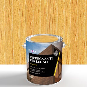 Impregnante Per Legno TIXE Noce Chiaro - Protettivo Interno/Esterno, 750 Ml - Foto 6