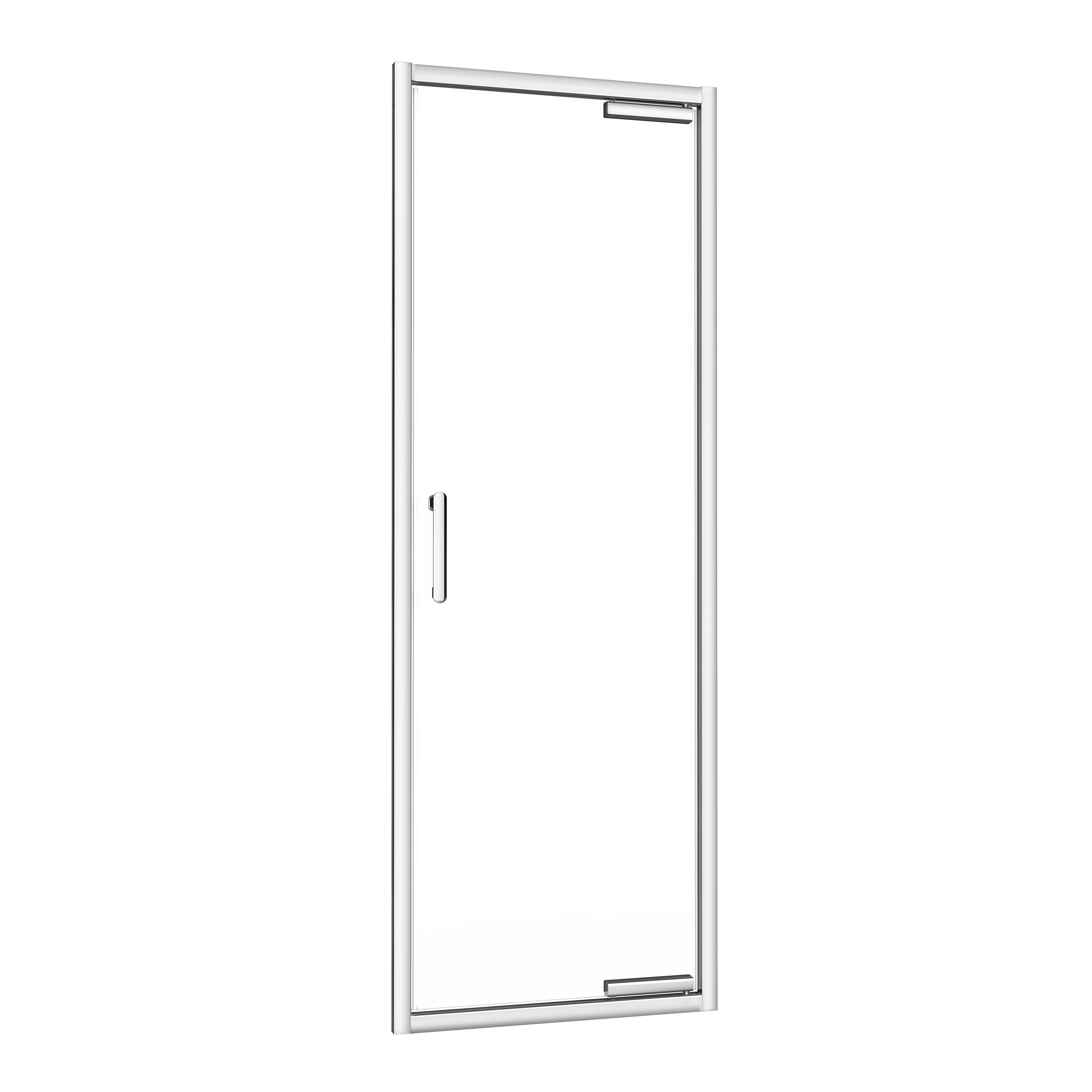 Drzwi prysznicowe uchylne Easy 80 x 190 cm chrom Sensea