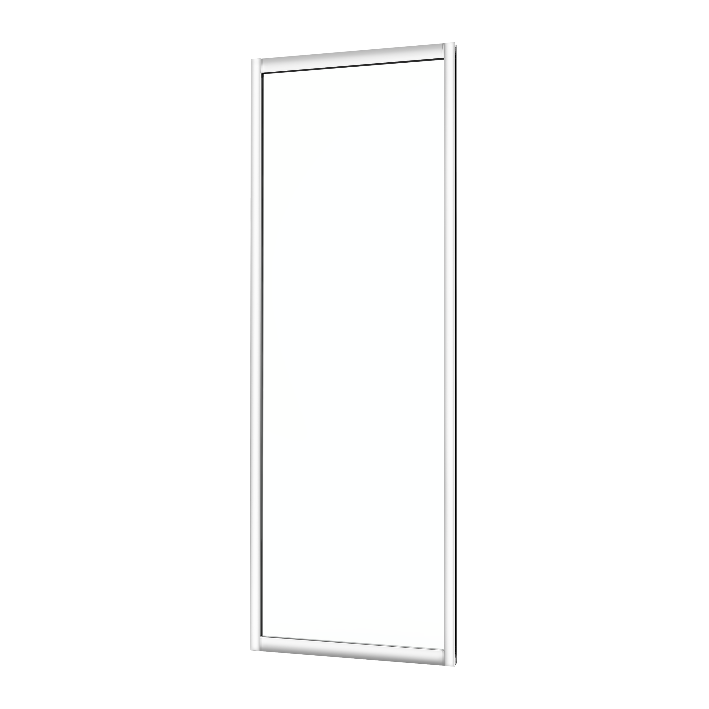 Pannello laterale per box doccia Easy L 70 x H 190cm, Sp. 6 mm vetro vetro senza finitura / trasparente profilo in alluminio cromato - 13