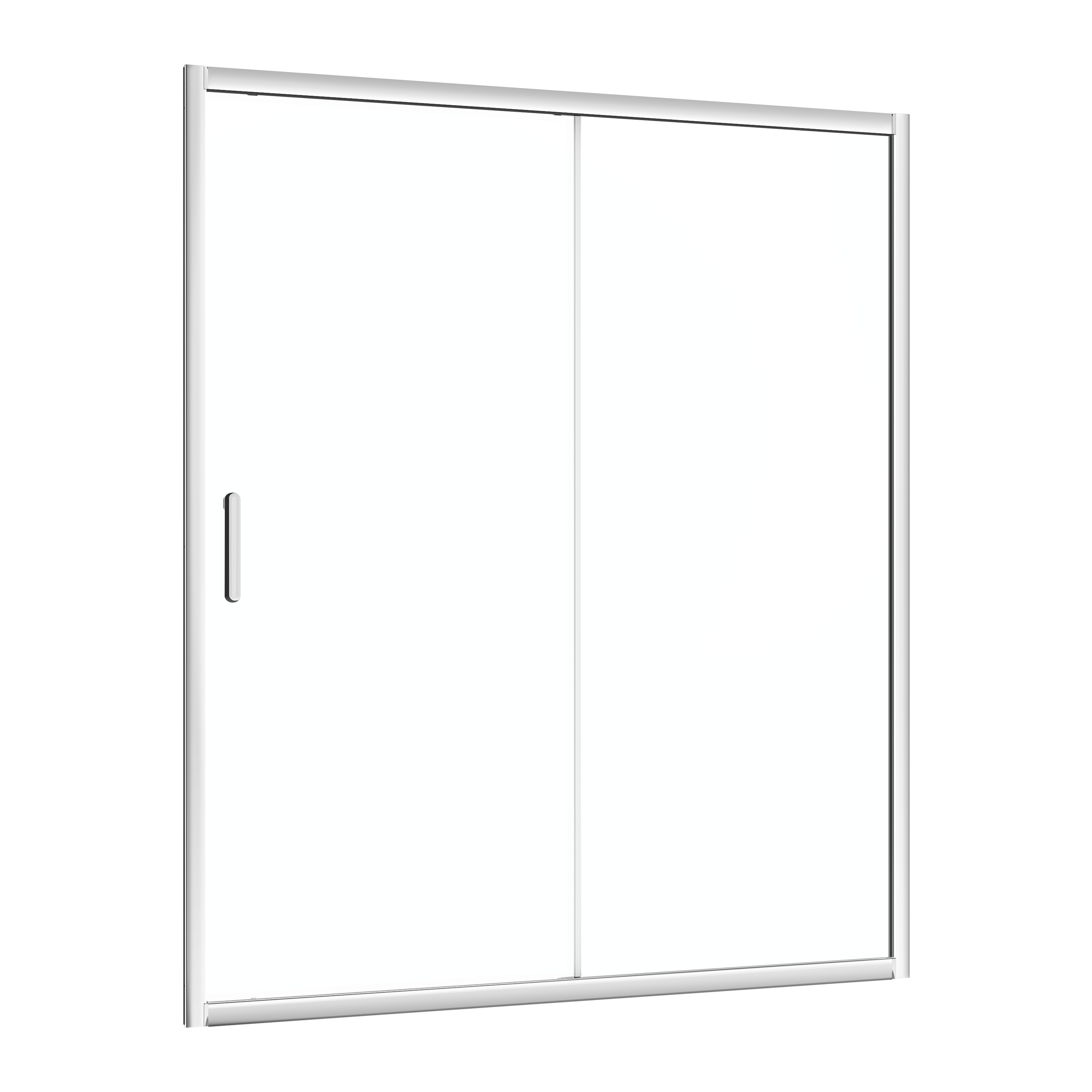 Perfis para portas de duche de correr 160x190 cm transparente Sensea Easy - 3