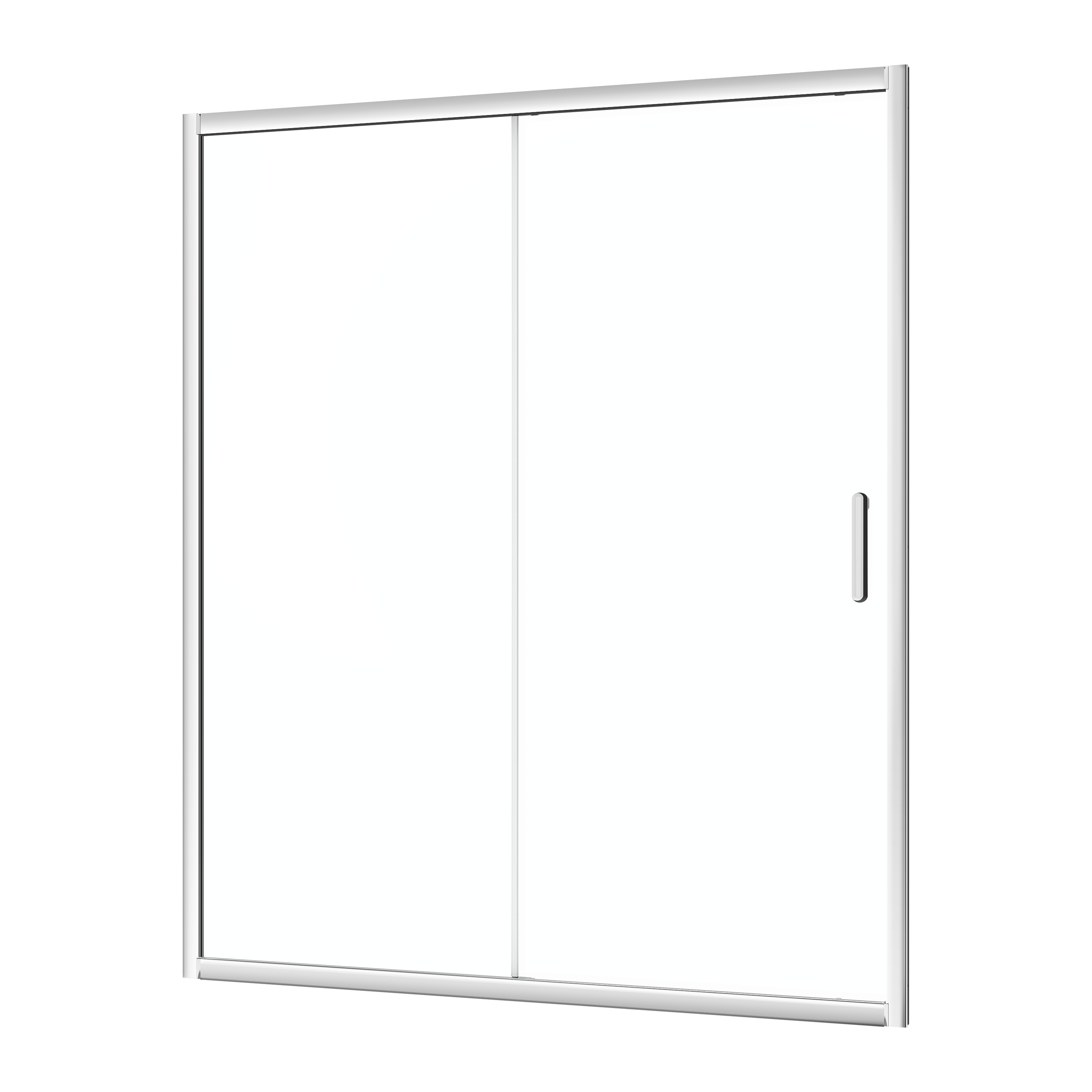 Perfis para portas de duche de correr 160x190 cm transparente Sensea Easy - 2