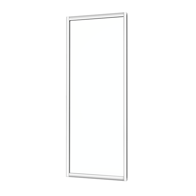 Pannello laterale per box doccia Easy L 80 x H 190cm, Sp. 6 mm vetro vetro senza finitura / trasparente profilo in alluminio cromato