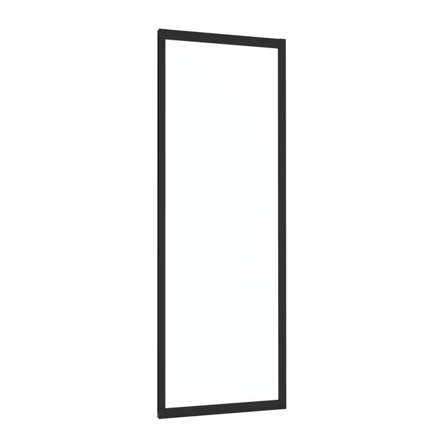 Painel de duche lateral 70X190 cm transparente preto Easy