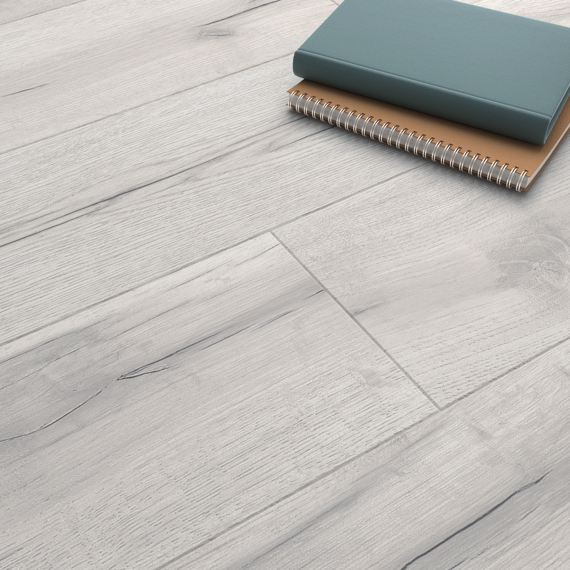 Panele podłogowe laminowane wodoodporne AC5 8 mm Artens Rondeau 2 szare drewno - 18