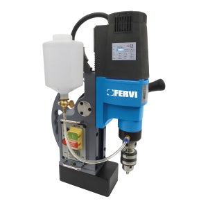 Trapano A Colonna Radiale Fervi 0857 Con Tavola Girevole E Inclinabile - Mandrino Autoserrante - Foto 3