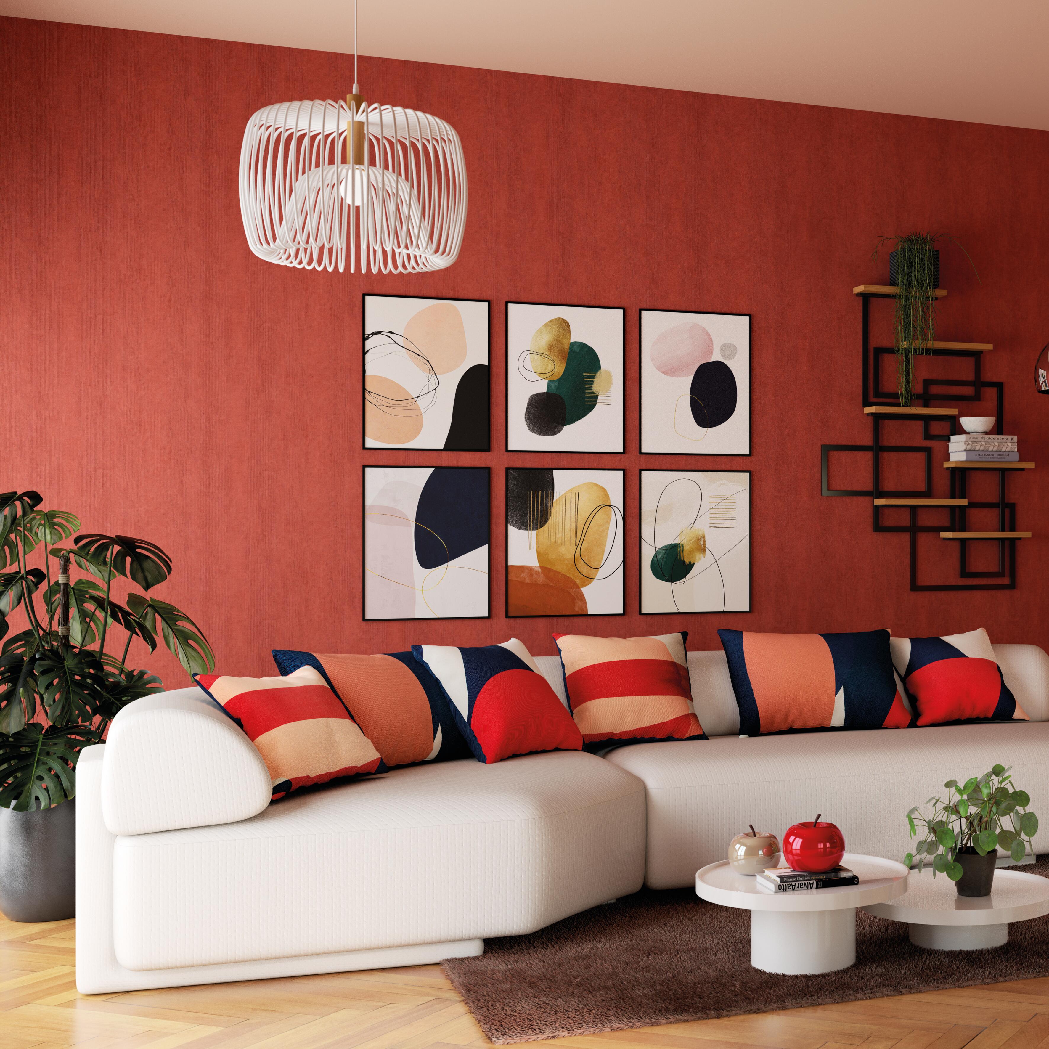 Lampa wisząca Anemone biała E27 Inspire - 7