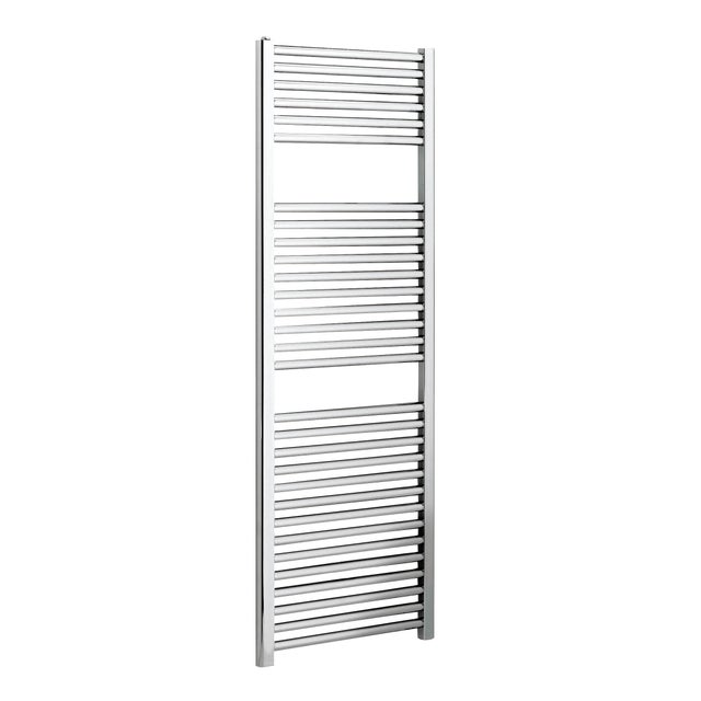 Scaldasalviette ad acqua calda DE'LONGHI KIARA argento interasse 450 mm, L 50 x H 150 cm