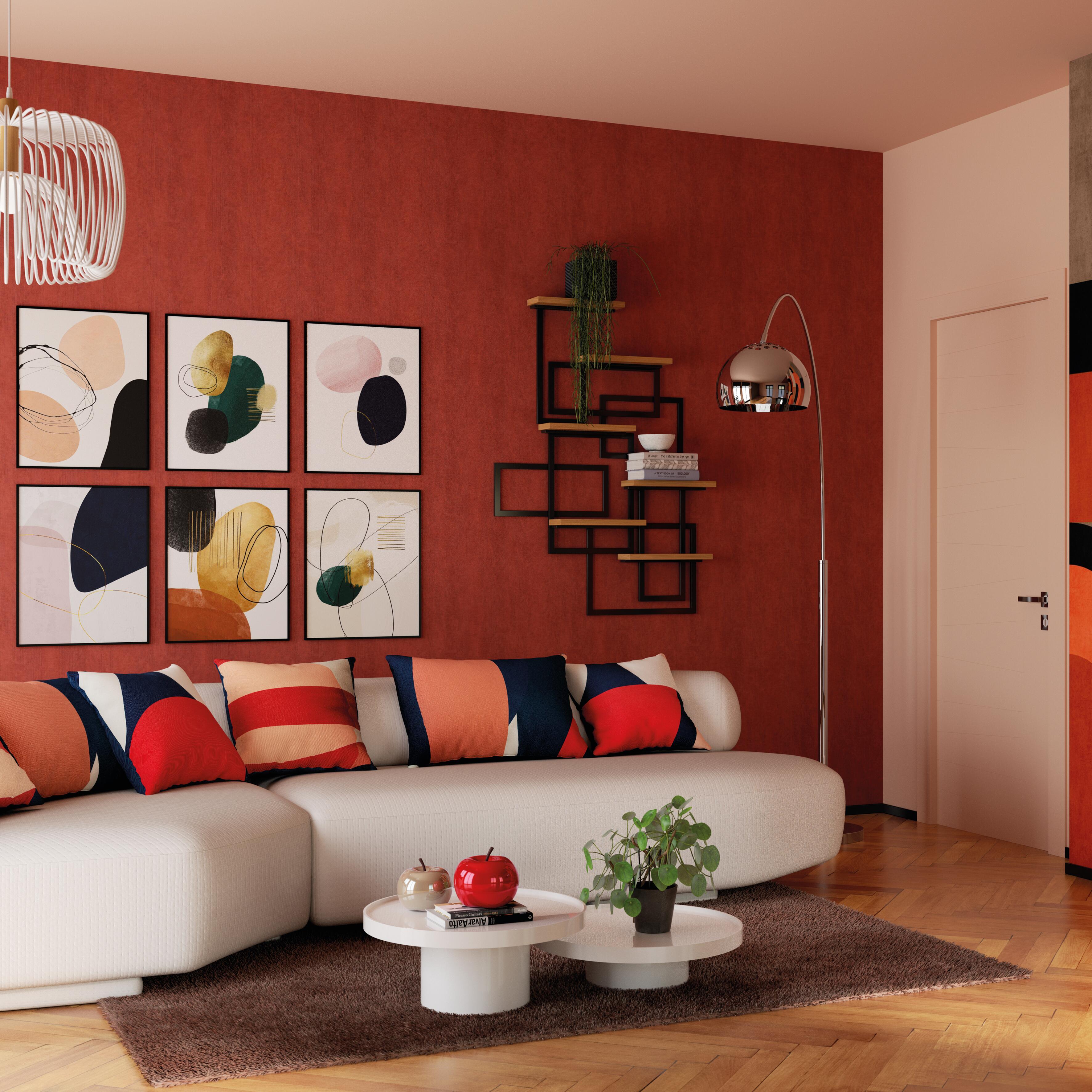 Lampadaire New sofa, acier, argent,  H.210 cm INSPIRE, E27 - 2
