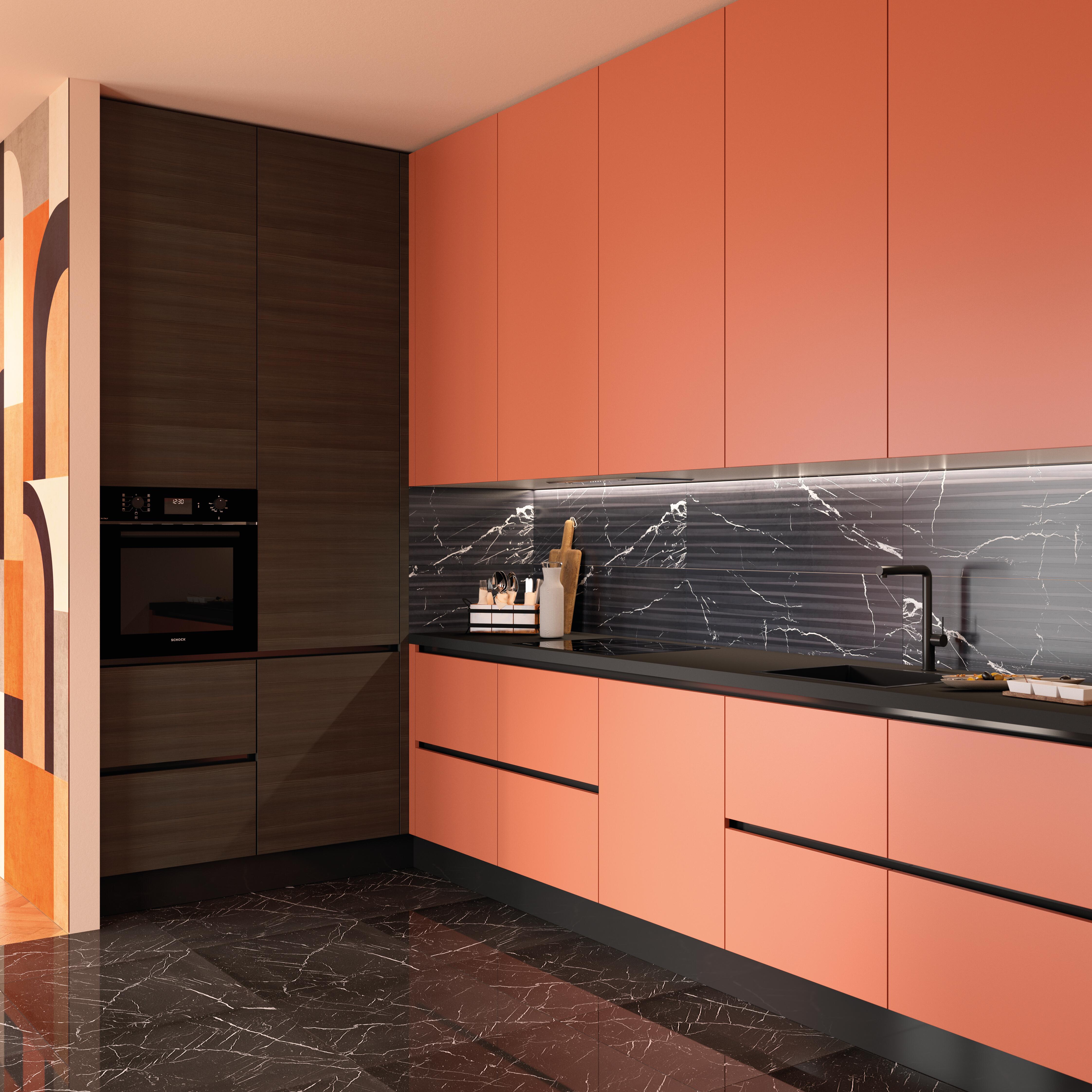 Rubinetto da cucina con doccetta a l Talis M54 nero verniciato satinato HANSGROHE - 8