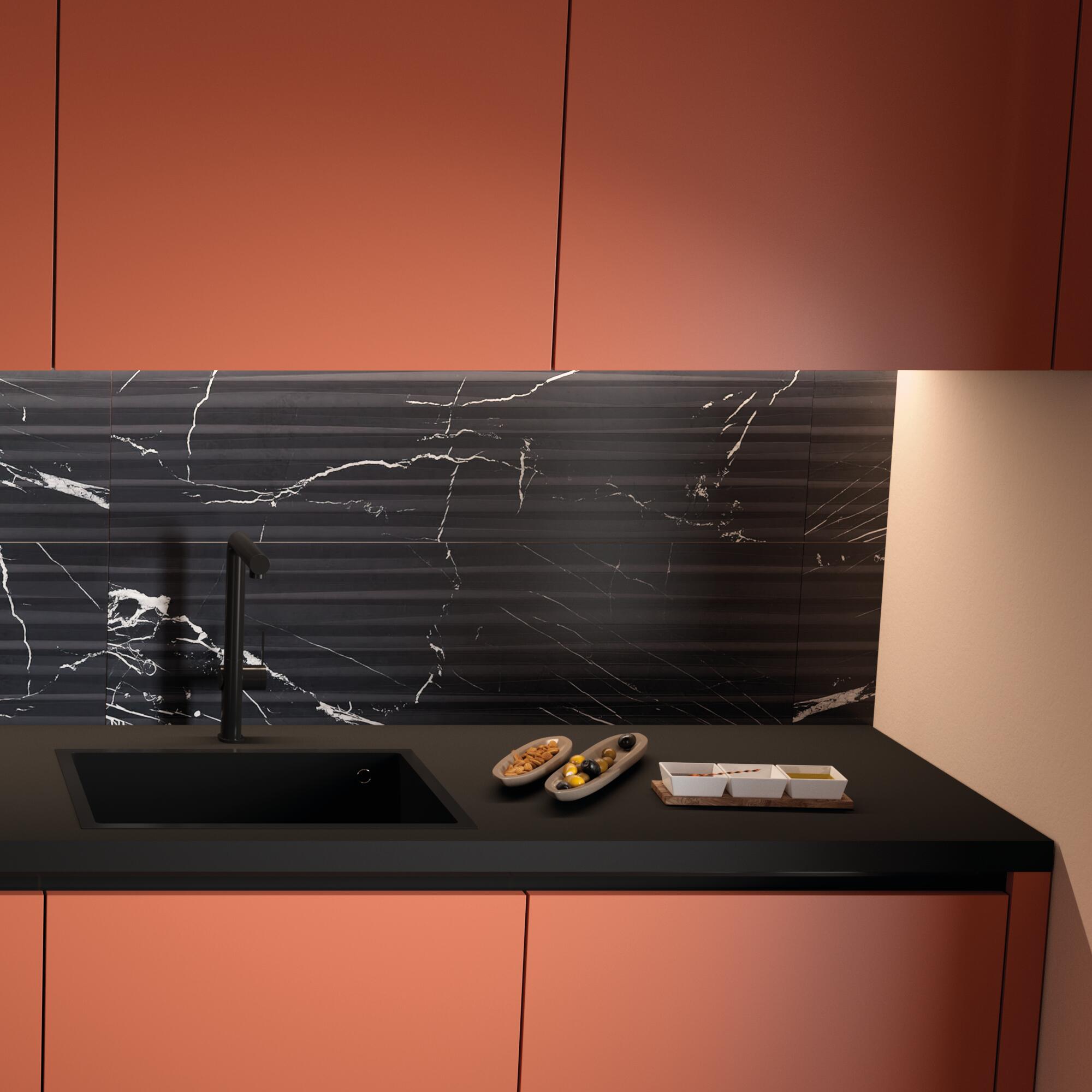 Rubinetto da cucina con doccetta a l Talis M54 nero verniciato satinato HANSGROHE - 7