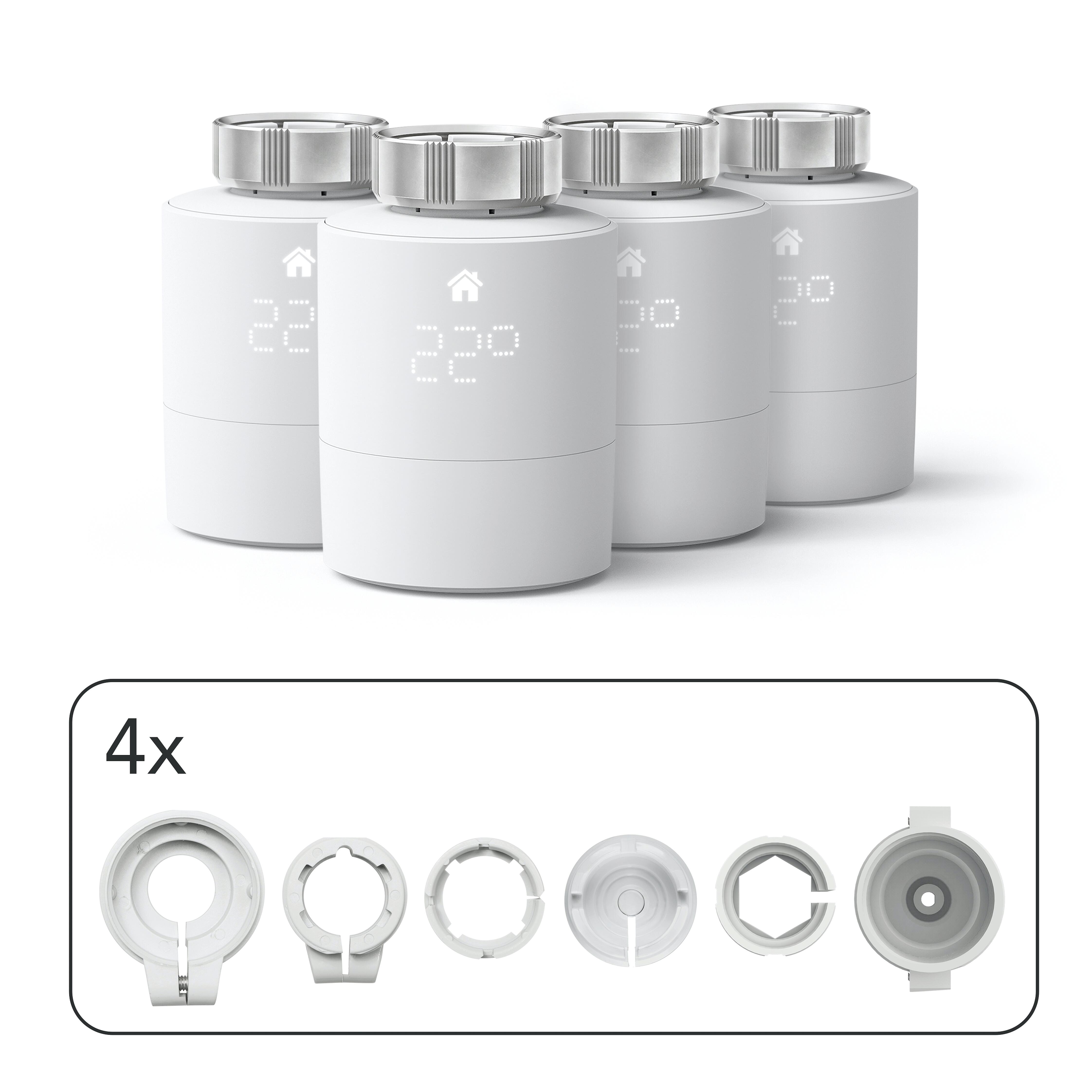 Pack 4 válvulas termostáticas inteligentes TADO - 11