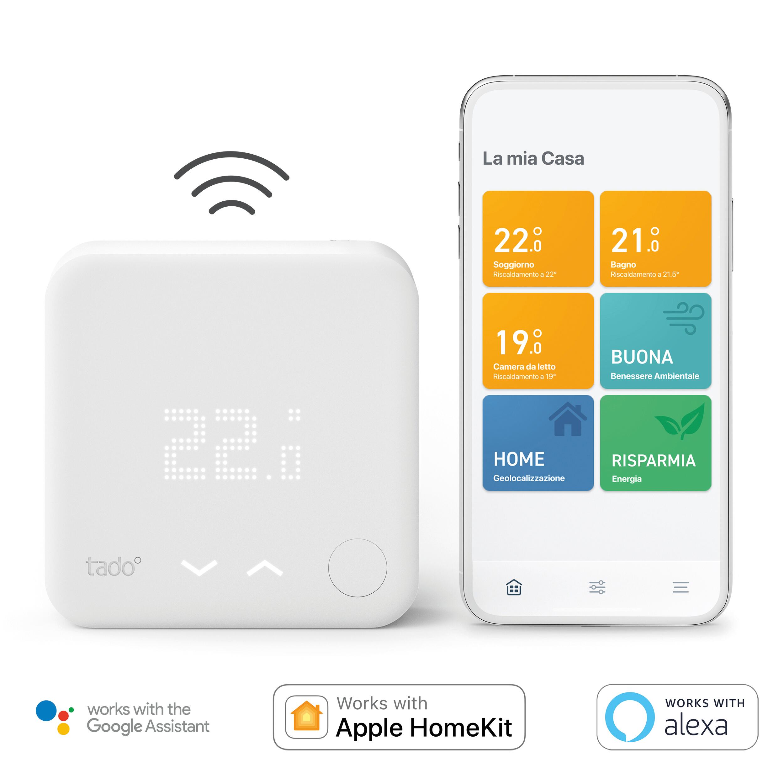 Pack termostato inteligente TADO v3 + kit de extensión inalámbrico - 9