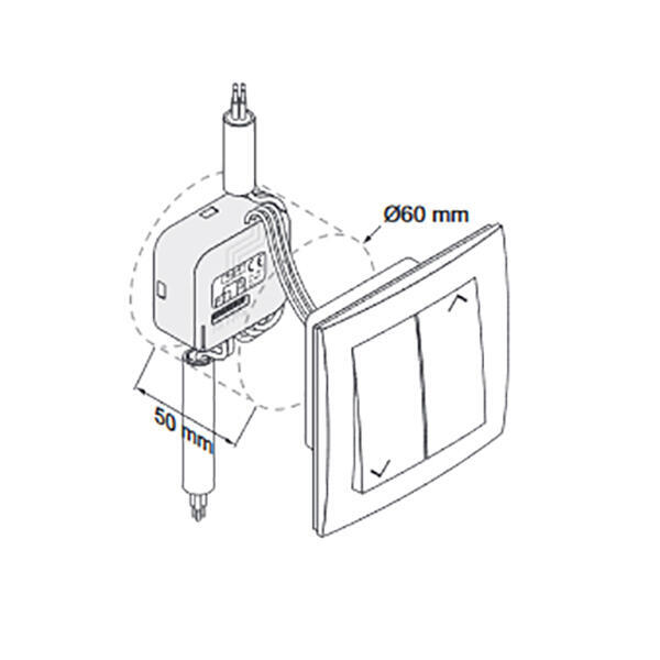 installation micro recepteur volet somfy - 2