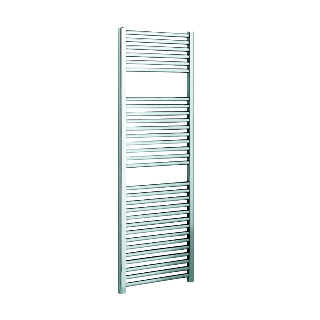 Scaldasalviette ad acqua calda DE'LONGHI KIARA argento interasse 550 mm, L 60 x H 80 cm