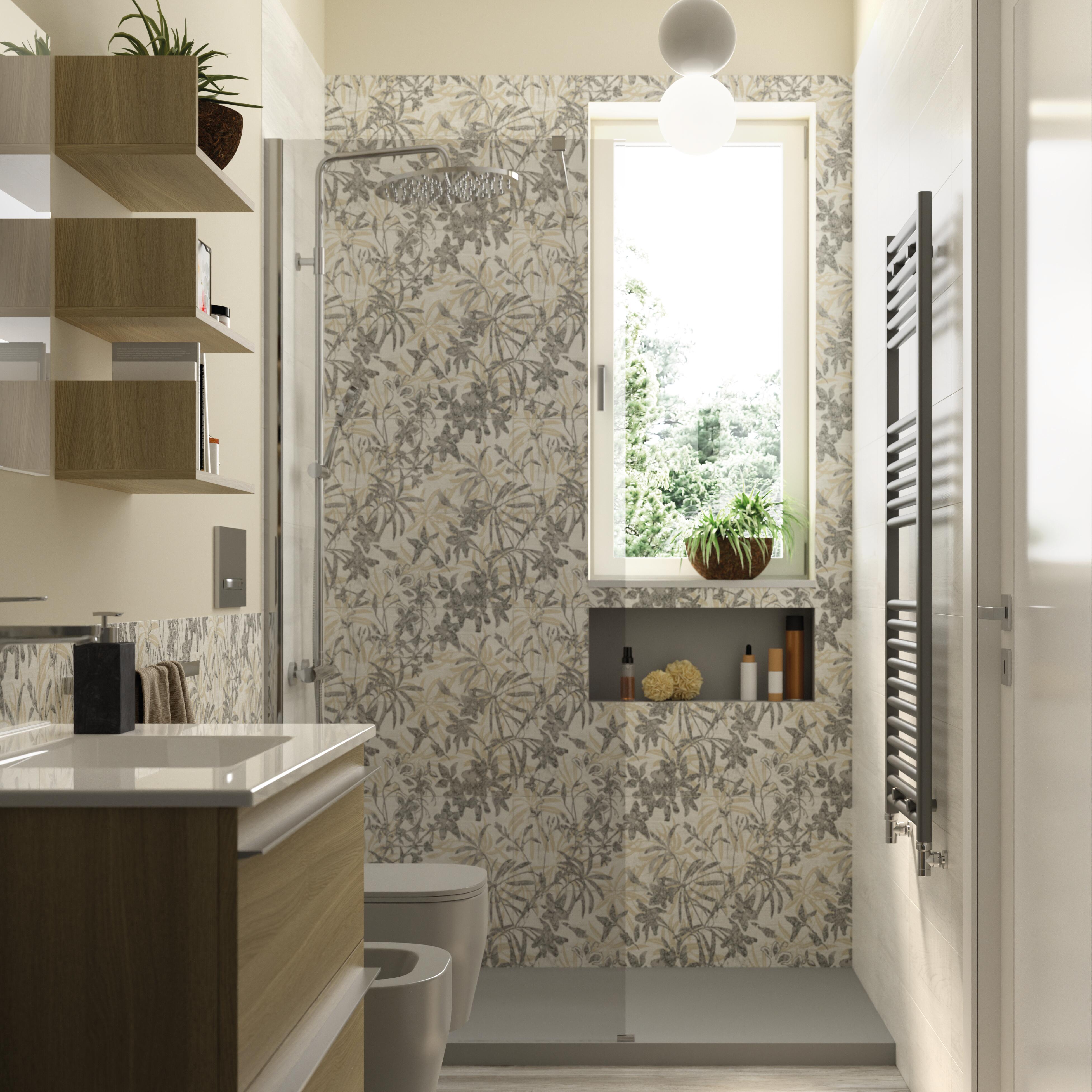 Kabina Walk-in Remix 80x200 transparentna profil chromowany Sensea - 12