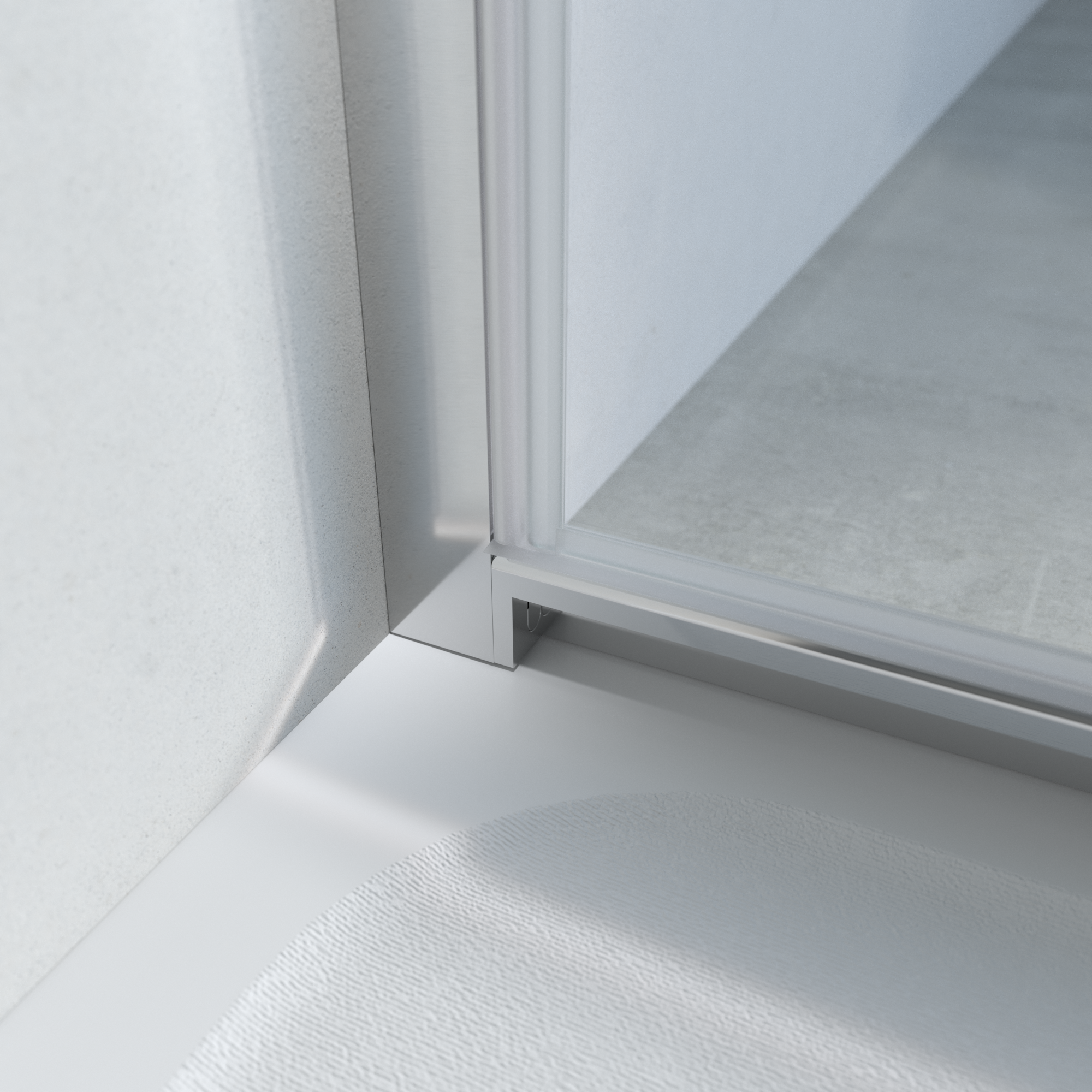 Szkło drzwi uchylnych transparentne 90 X 190 Sensea - 20