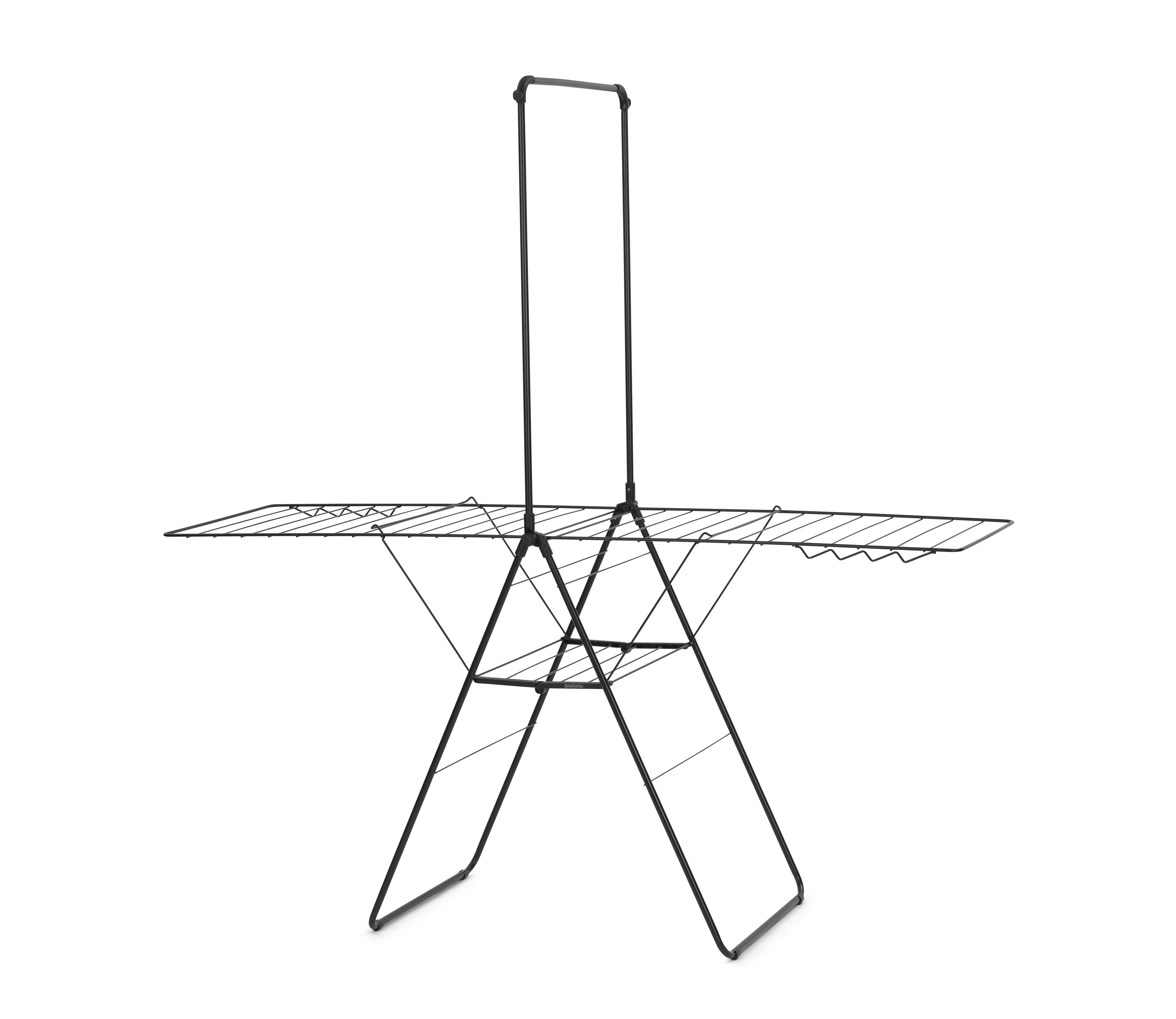 Etendoir à linge sur pieds25 m noir BRABANTIA - 2