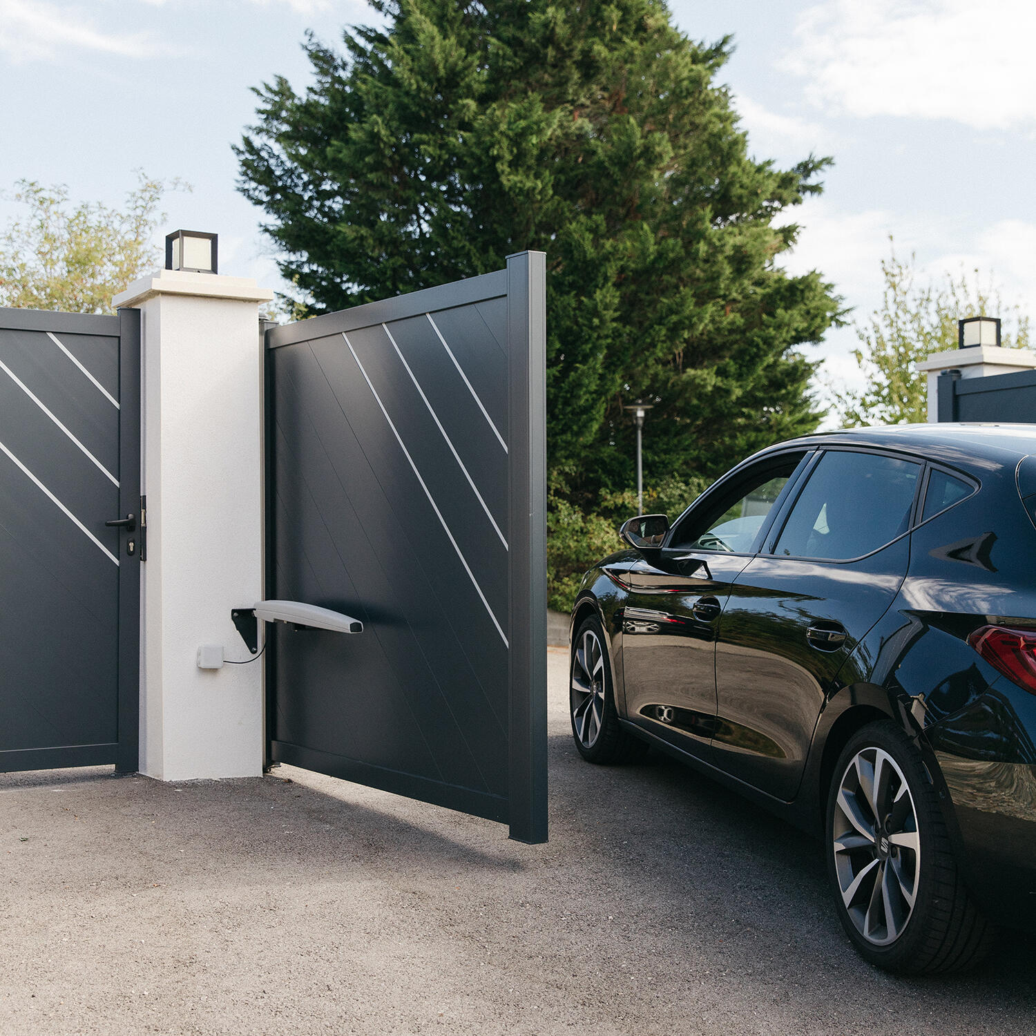 Motorisation de portail à vérins, EXAVIA XL connecté, SOMFY - 3