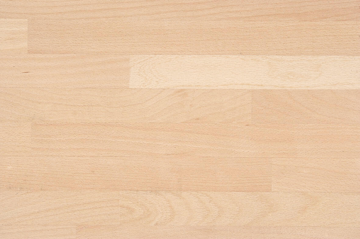 Plan de travail brut Hêtre lamellé L.250 xl.65cm, Ep.36 mm - 3