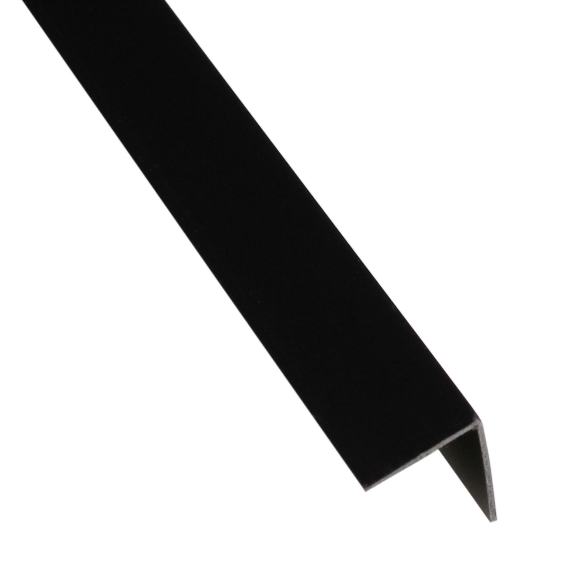 Cornière adhésive pvc effet bois noyer STANDERS, H.20 x l.20 x Ep.1 mm Cornière adhésive pvc effet bois noyer STANDERS, H.20 x l.20 x Ep.1 mm