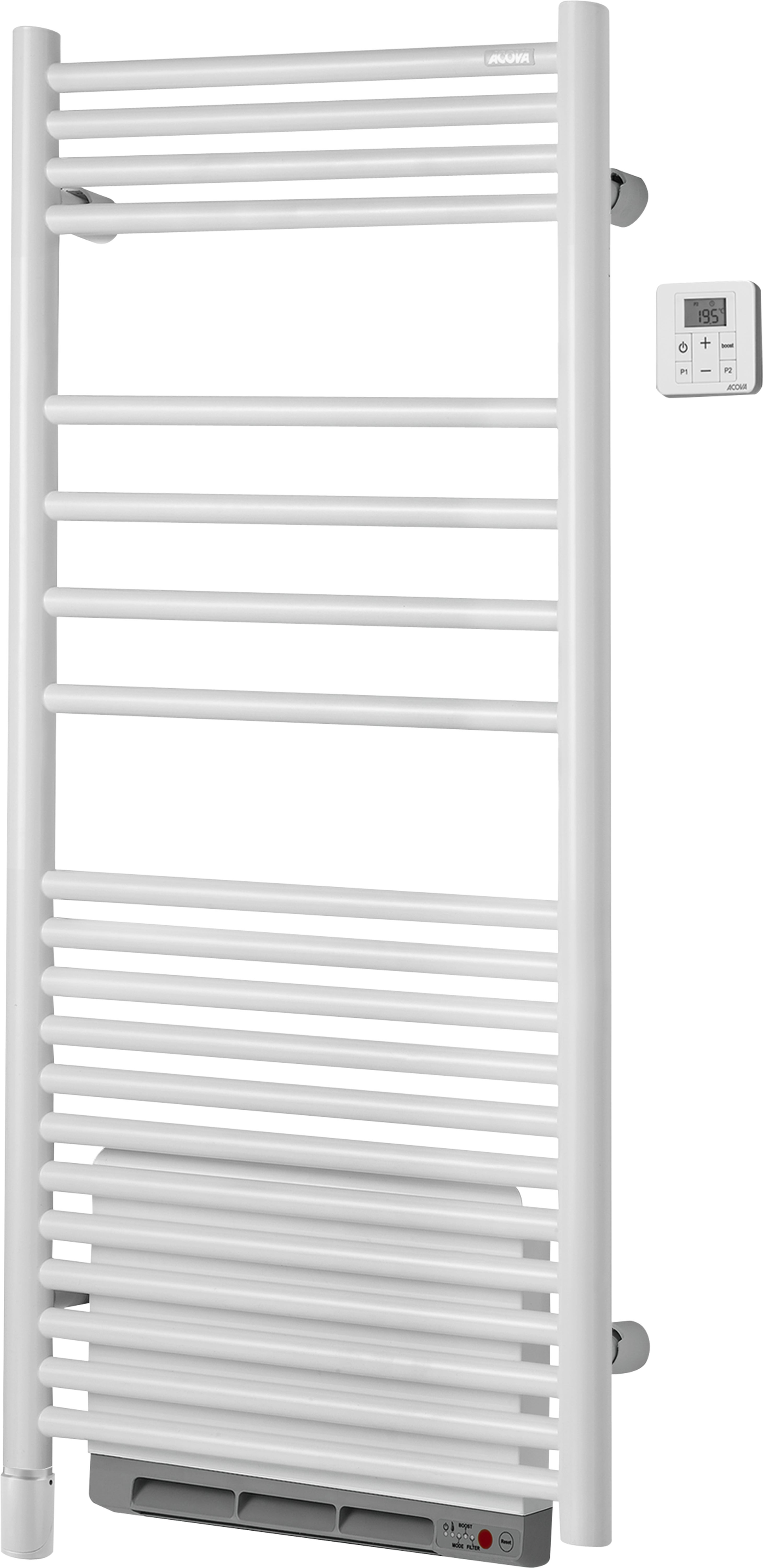 Sèche-serviettes électrique avec soufflerie ACOVA Angora air 500 + 1000W - 4