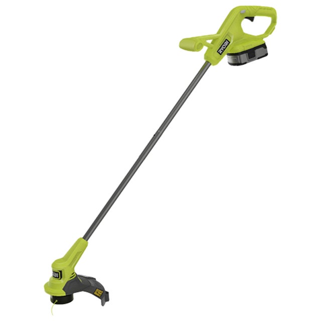 Coupe-bordures sur batterie RYOBI , 18 V, l.23 cm, batterie 2aH intégrée
