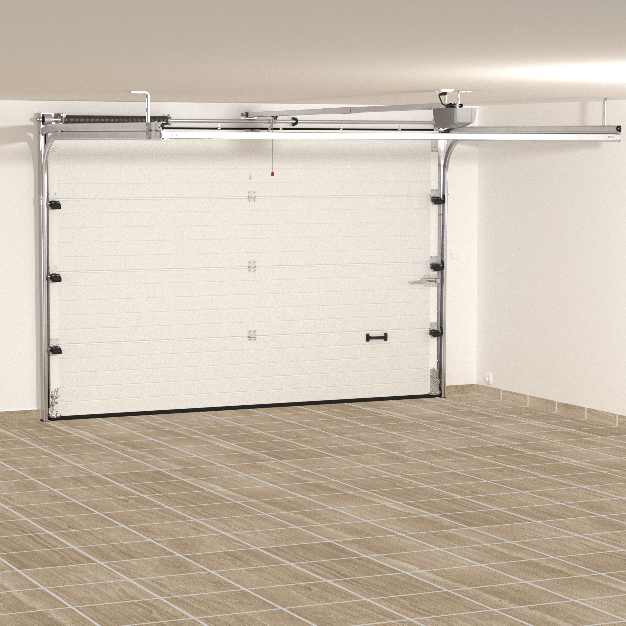 Porte Garage Sectionnelle Motoris e Essentiel Cassettes H 200 X L 300 porte-garage-sectionnelle-motoris-e-essentiel-cassettes-h-200-x-l-300