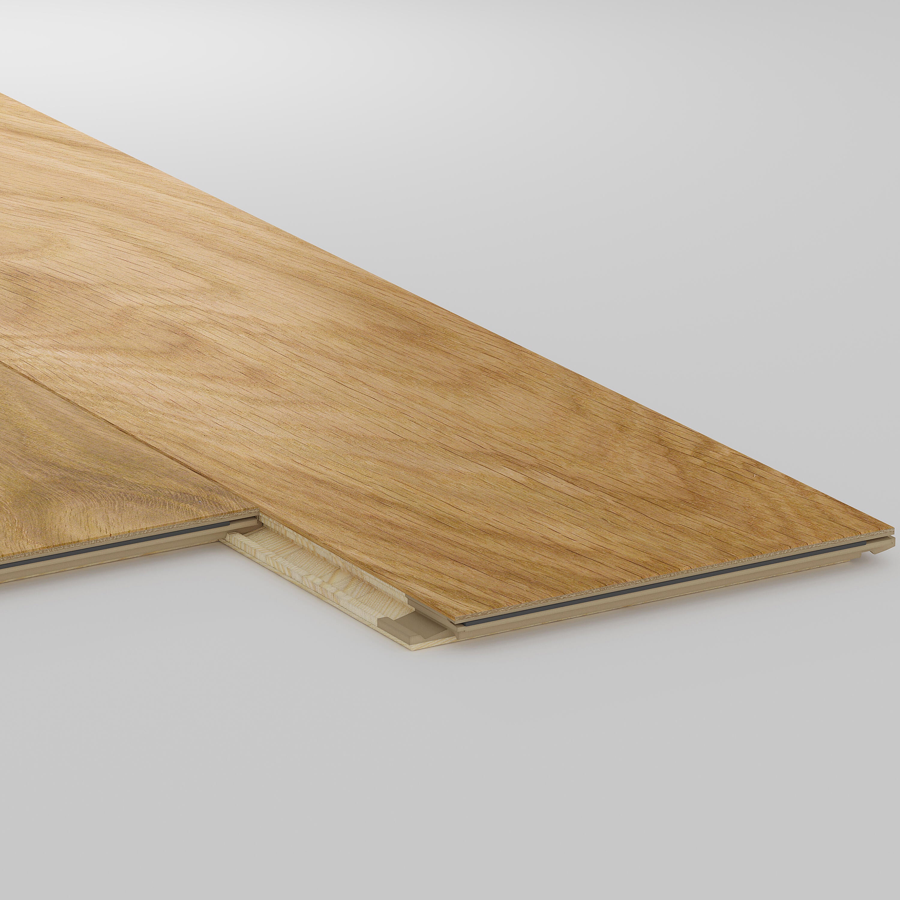 Parquet multistrato Spina italiana M BARLINEK in rovere biondo vetrificato natura sp. 14/2.5 mm 0.65 m² - 9