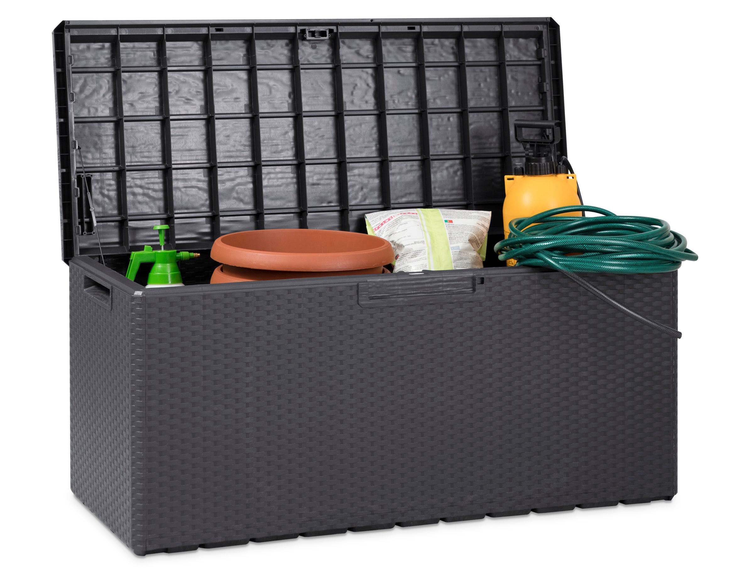 Arcón de resina para exterior TOOMAX Portofino 123.7 cm y capacidad de 340 L - 2