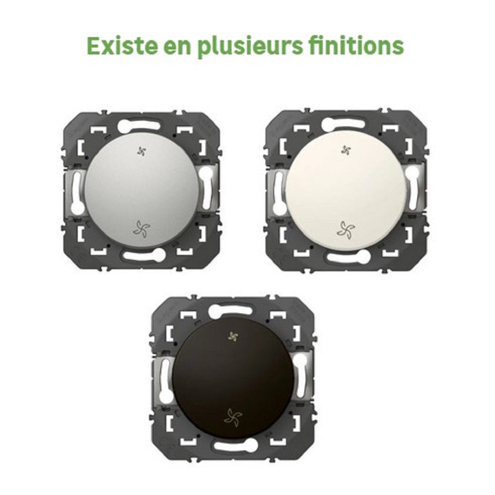 Poussoir, LEGRAND Dooxie, noir - 2