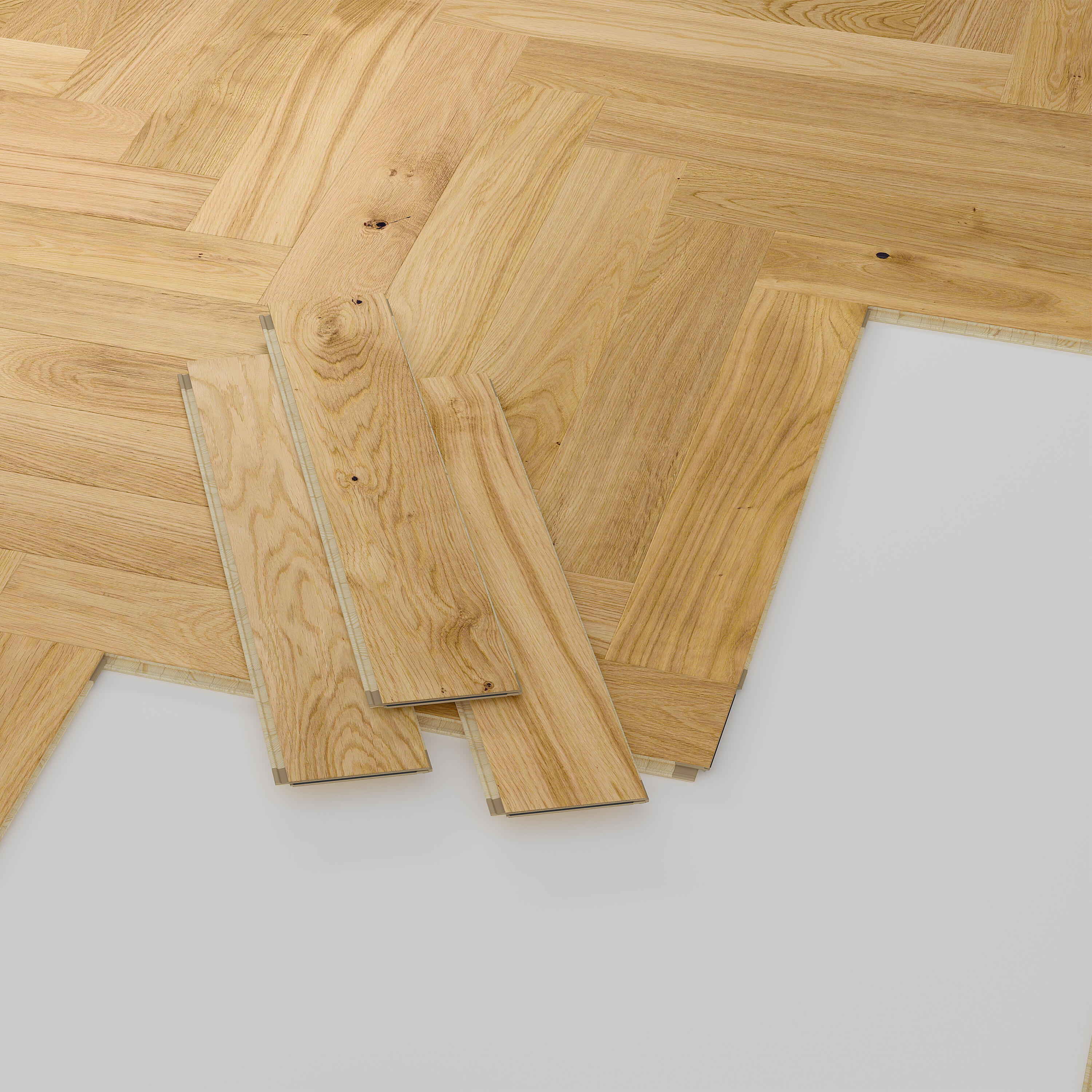 Parquet multistrato Spina italiana M BARLINEK in rovere biondo vetrificato natura sp. 14/2.5 mm 0.65 m² - 8