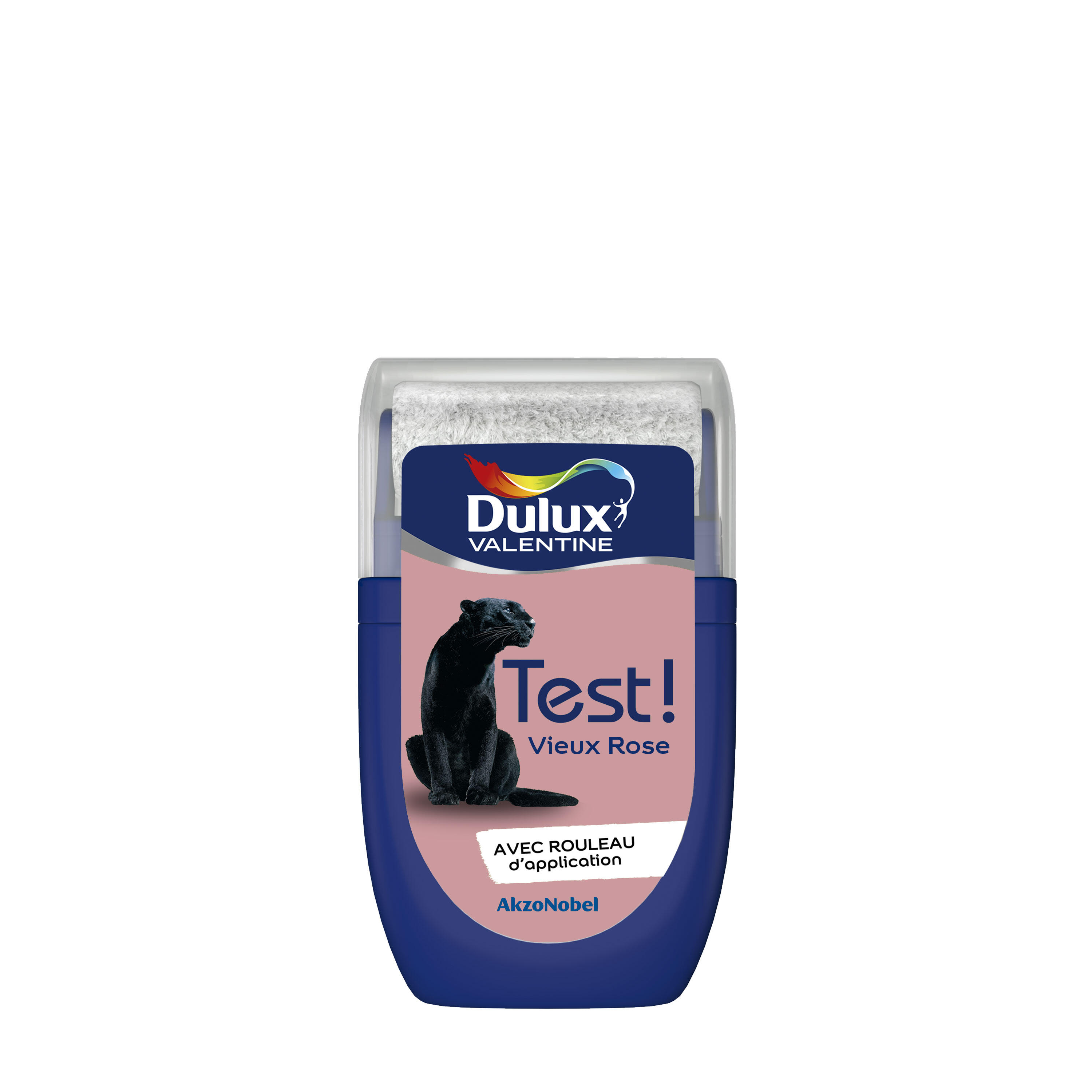 Testeur peinture mur, boiserie vieux rose satin DULUX VALENTINE Crème de couleur - 6