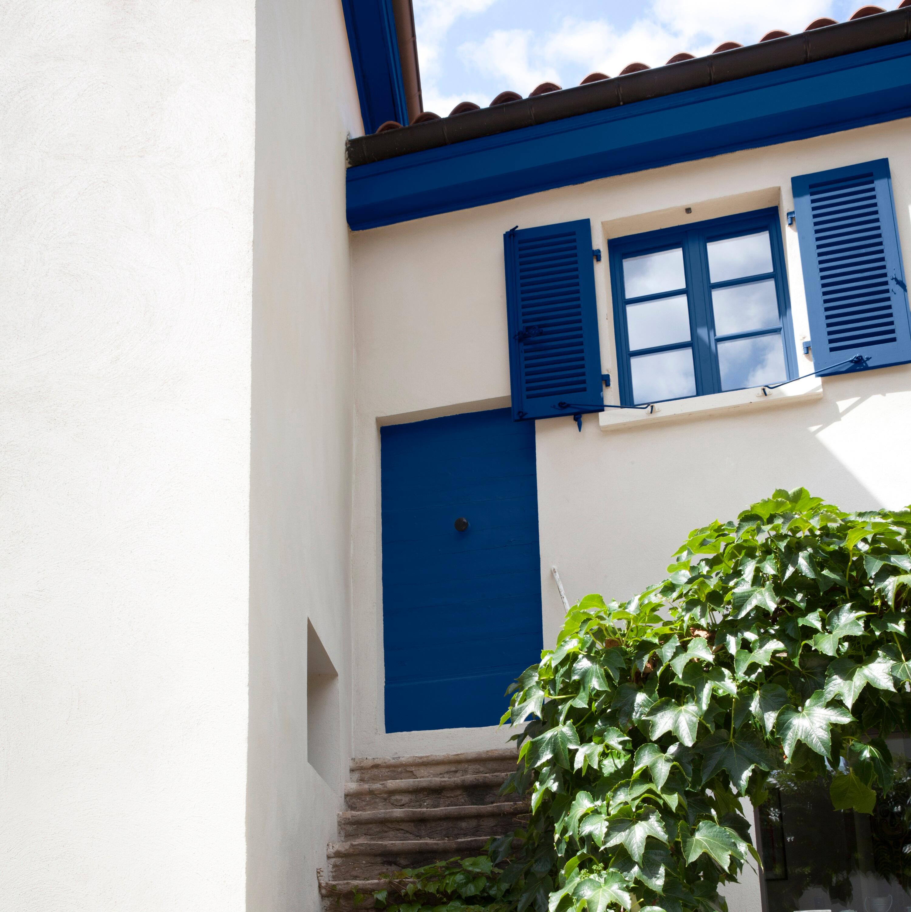 Peinture extérieure bois Climats extrêmes® V33 bleu bretagne satiné 0.5l - 4