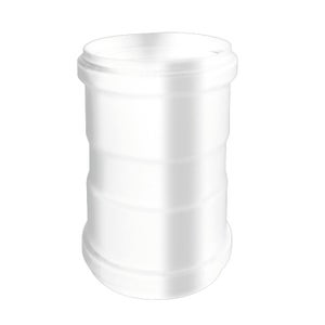 Manicotto Giunzione H-H Per Stufe Pellet - Smaltato Nero 850°C, Ø80mm - Foto 6