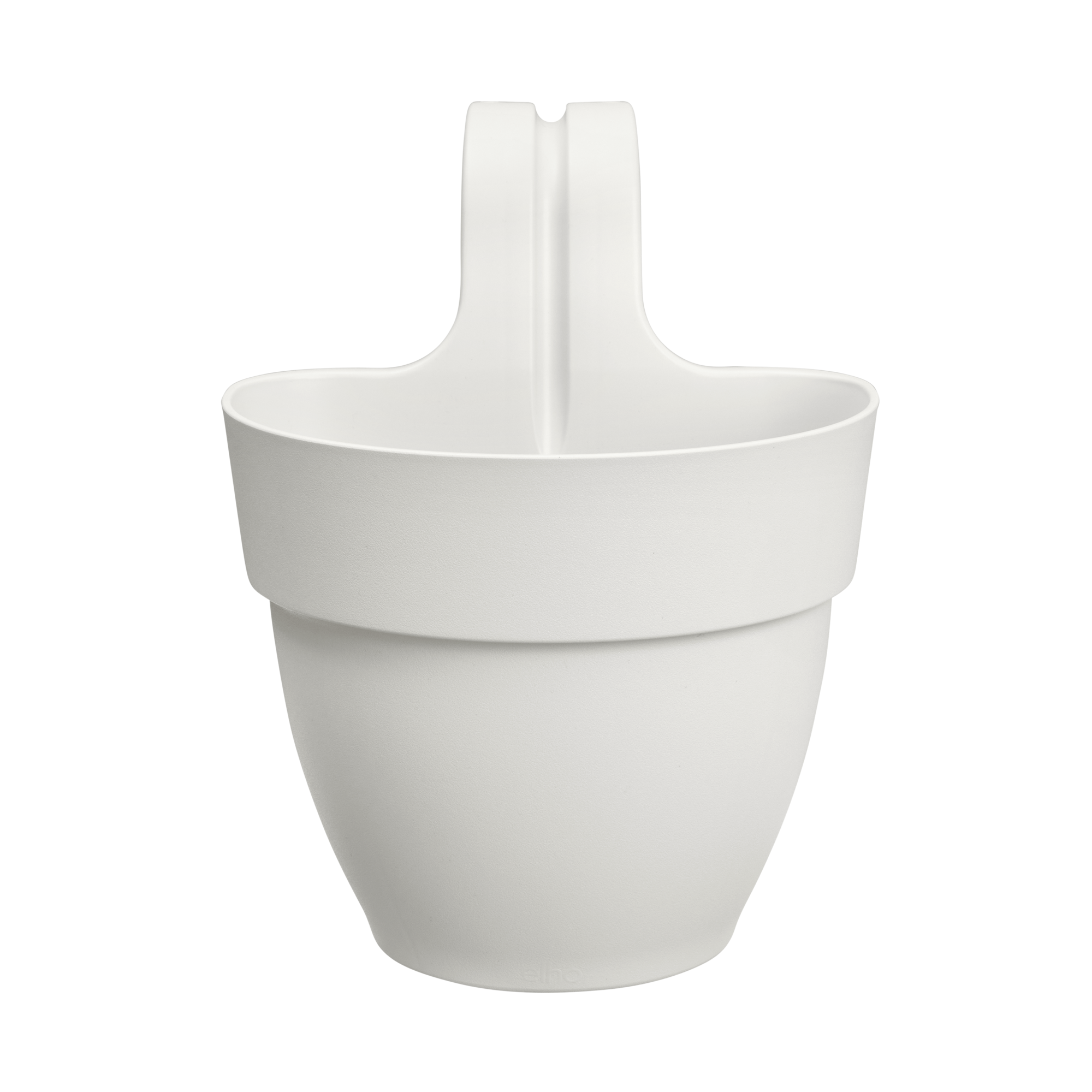 Maceta con soporte rectangular vibia blanco de 26.5x24.1cm y 20.5cm de l.