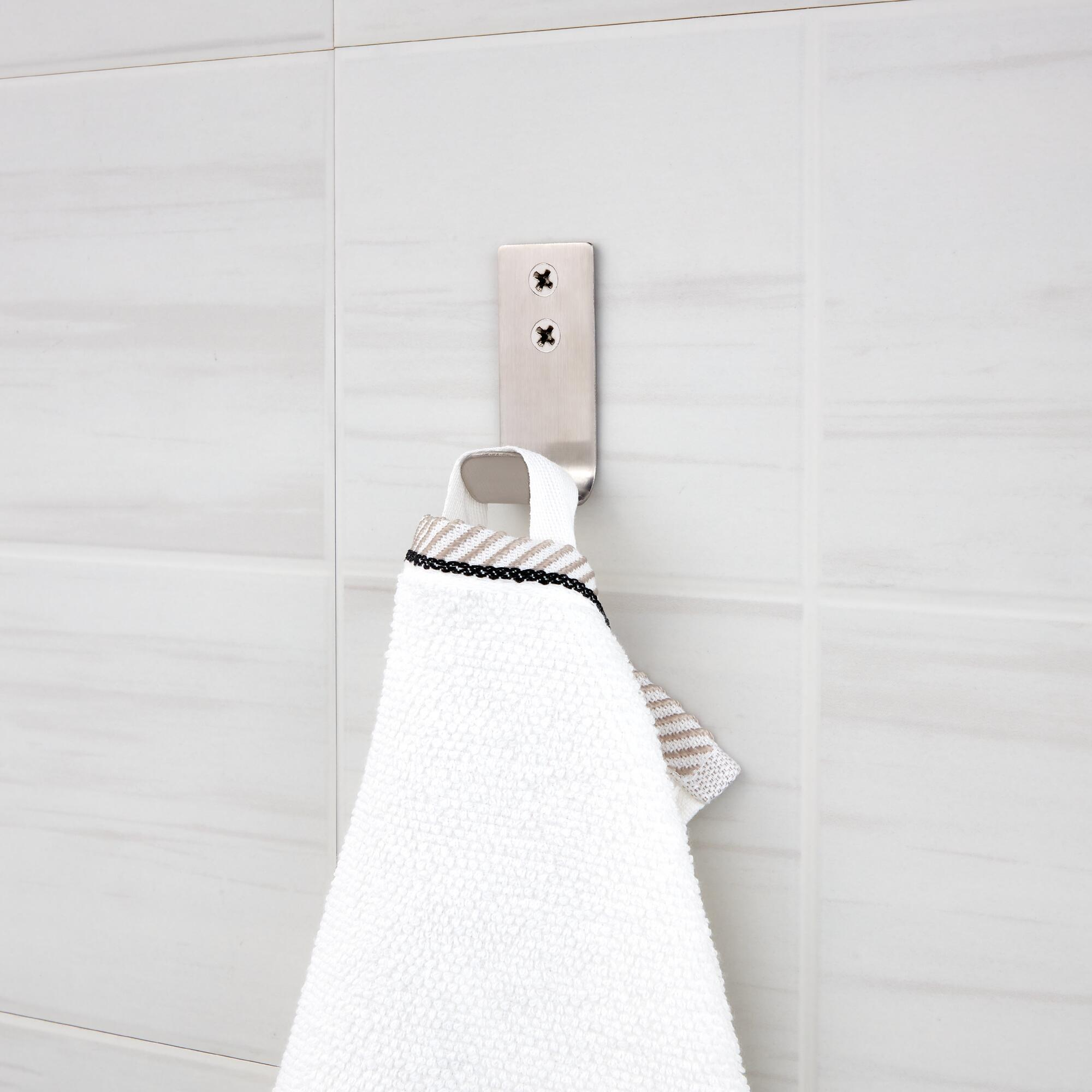 Patère à visser gris / argent Loft - 3