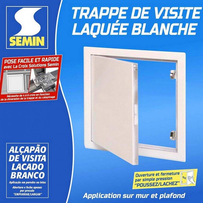 Trappe de visite blanche laquée 200x400 - 2