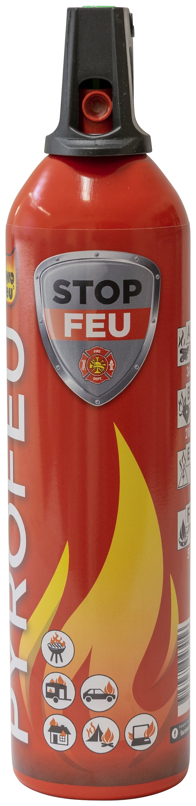 Mousse extinctrice 750ml PYROFEU