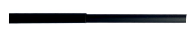 Tringle à rideau noir Design, L.120 - 210 cm, diam.20 mm, INSPIRE