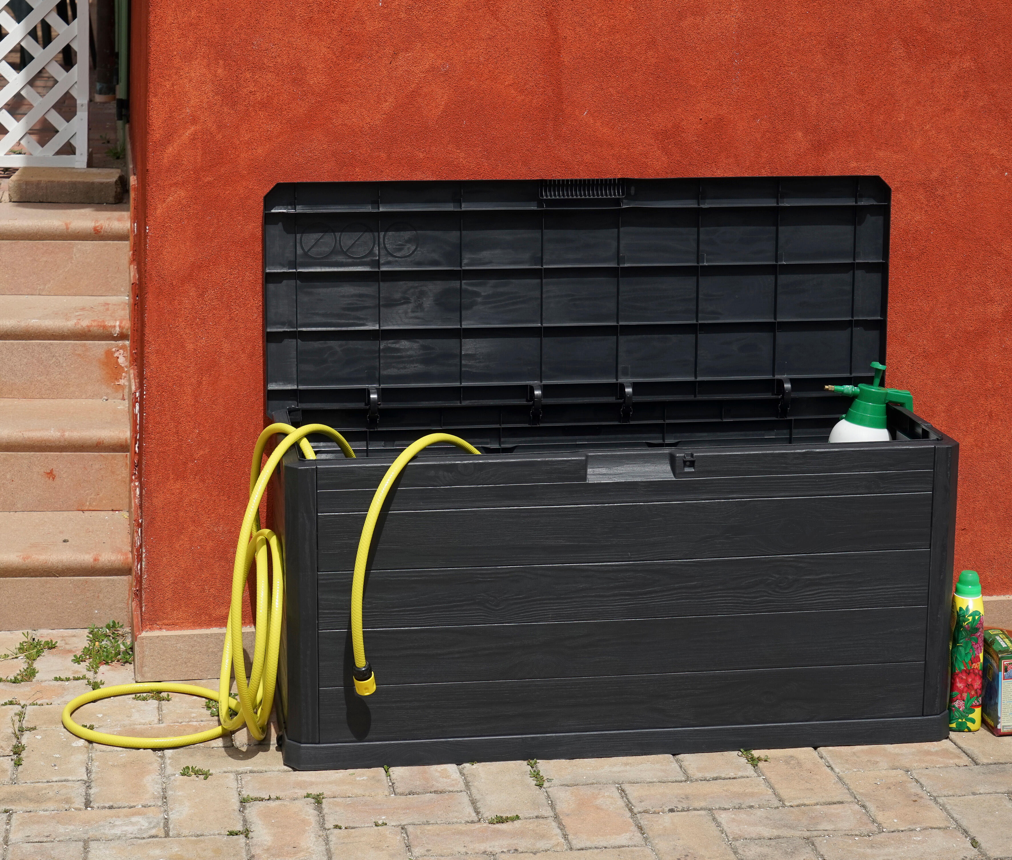 Coffre de jardin Woody gris anthracite 280 l - 5