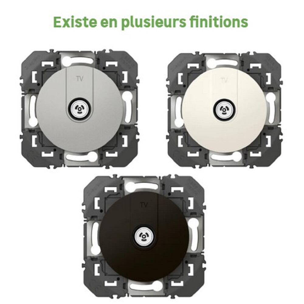 Prise TV à assembler Dooxie, LEGRAND blanc - 2