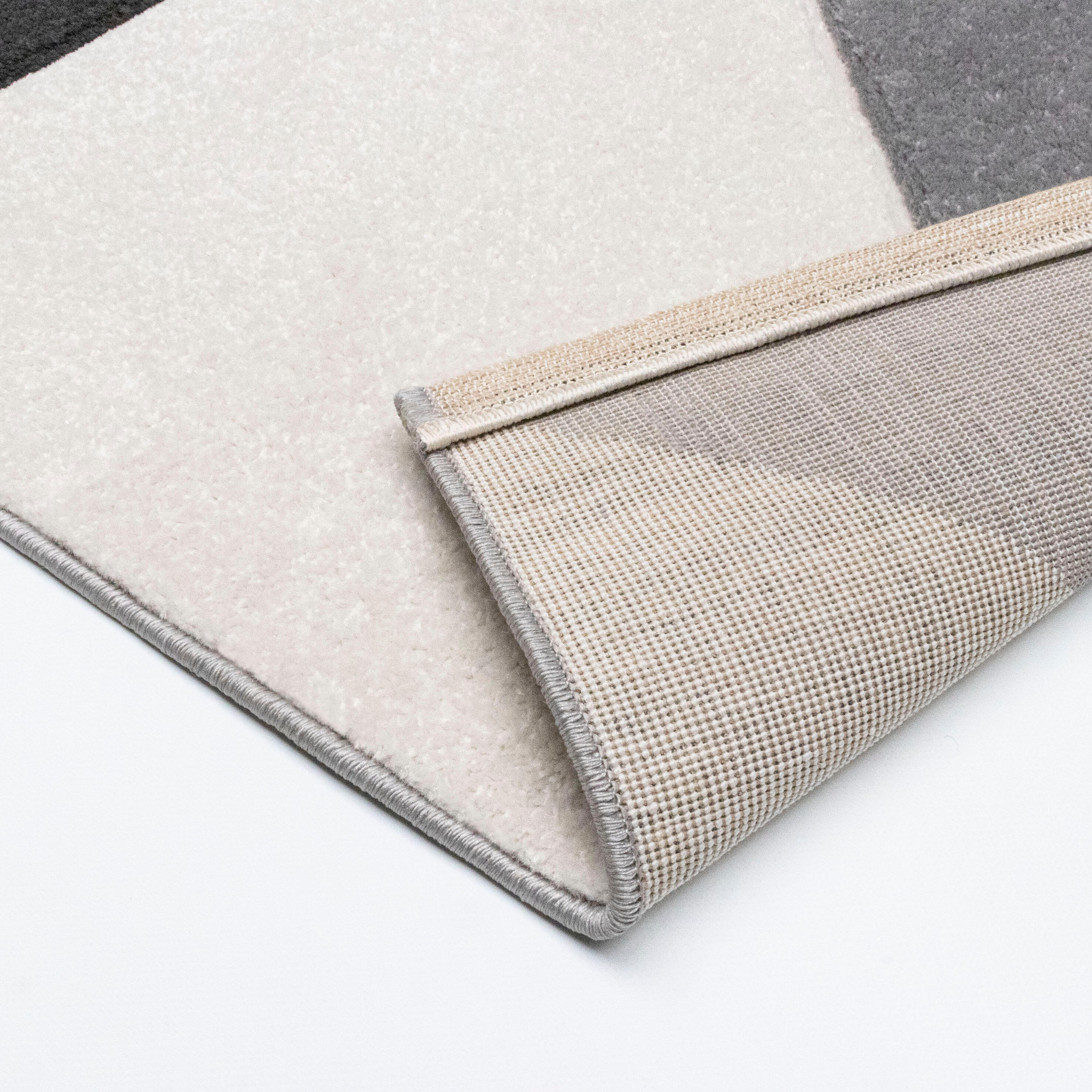 Tapis multicouleur rectangulaire, l.150 x L.200 cm Geo - 3